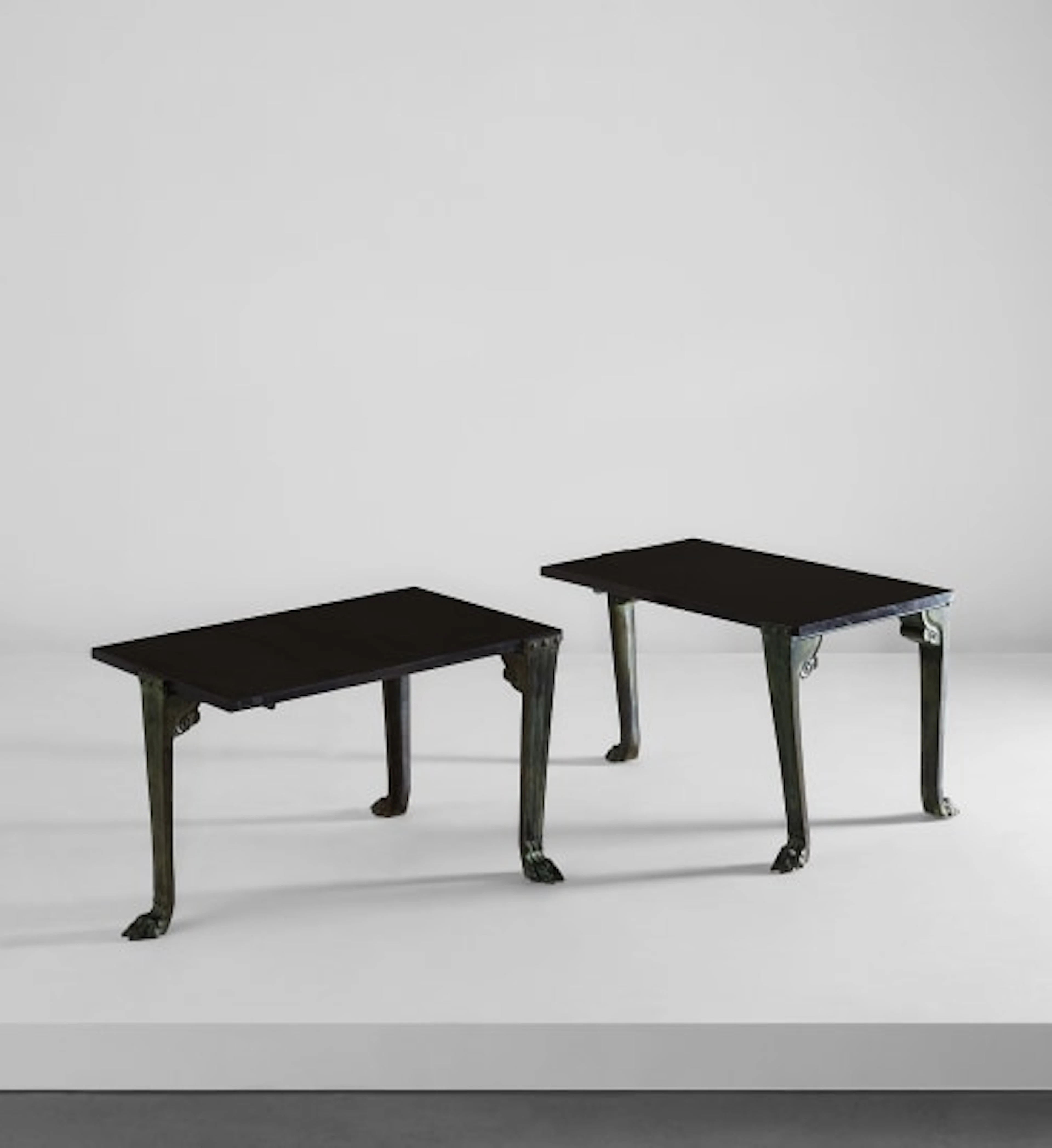 Pair of “Trapeza” tables