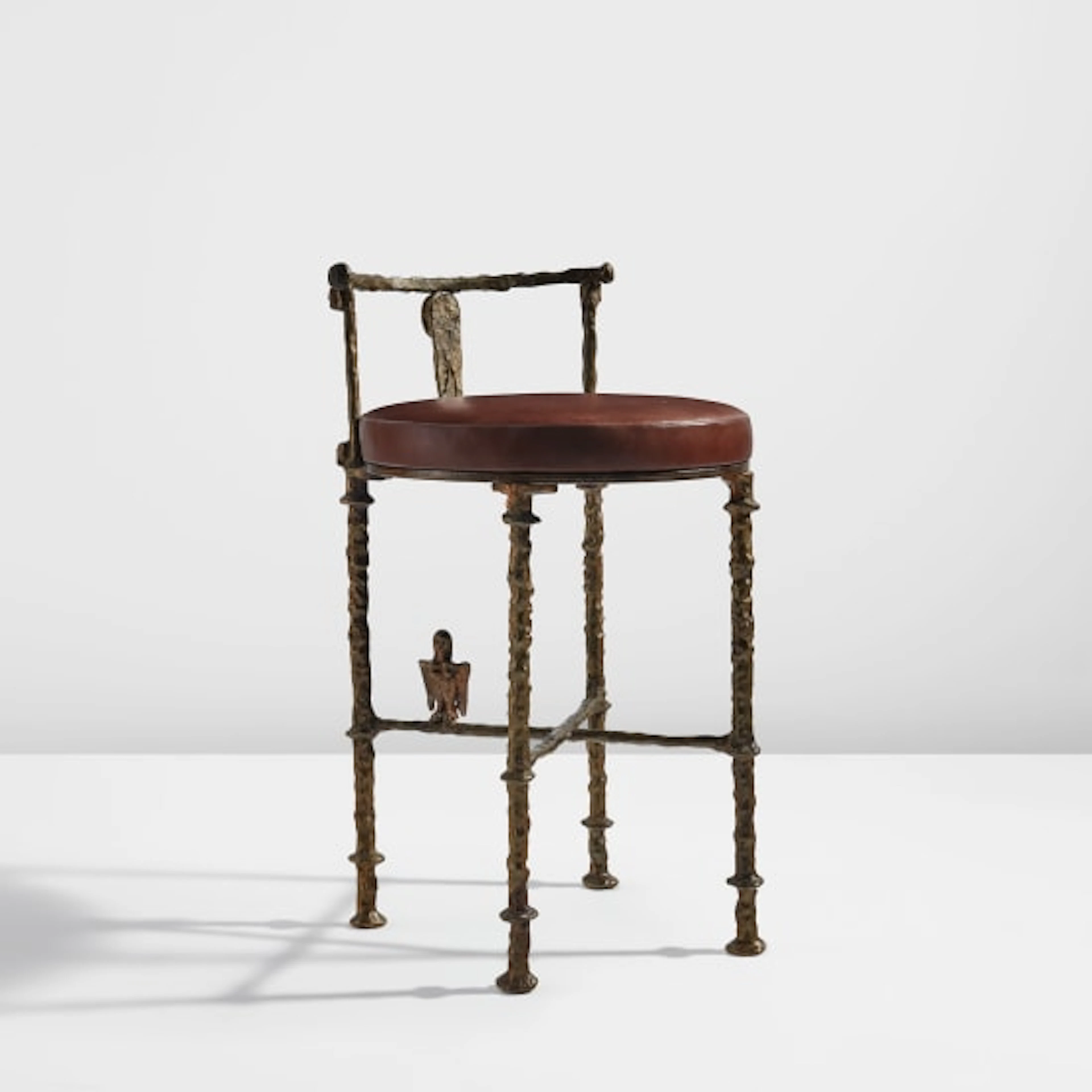 Diego Giacometti - Tabouret à la harpie
