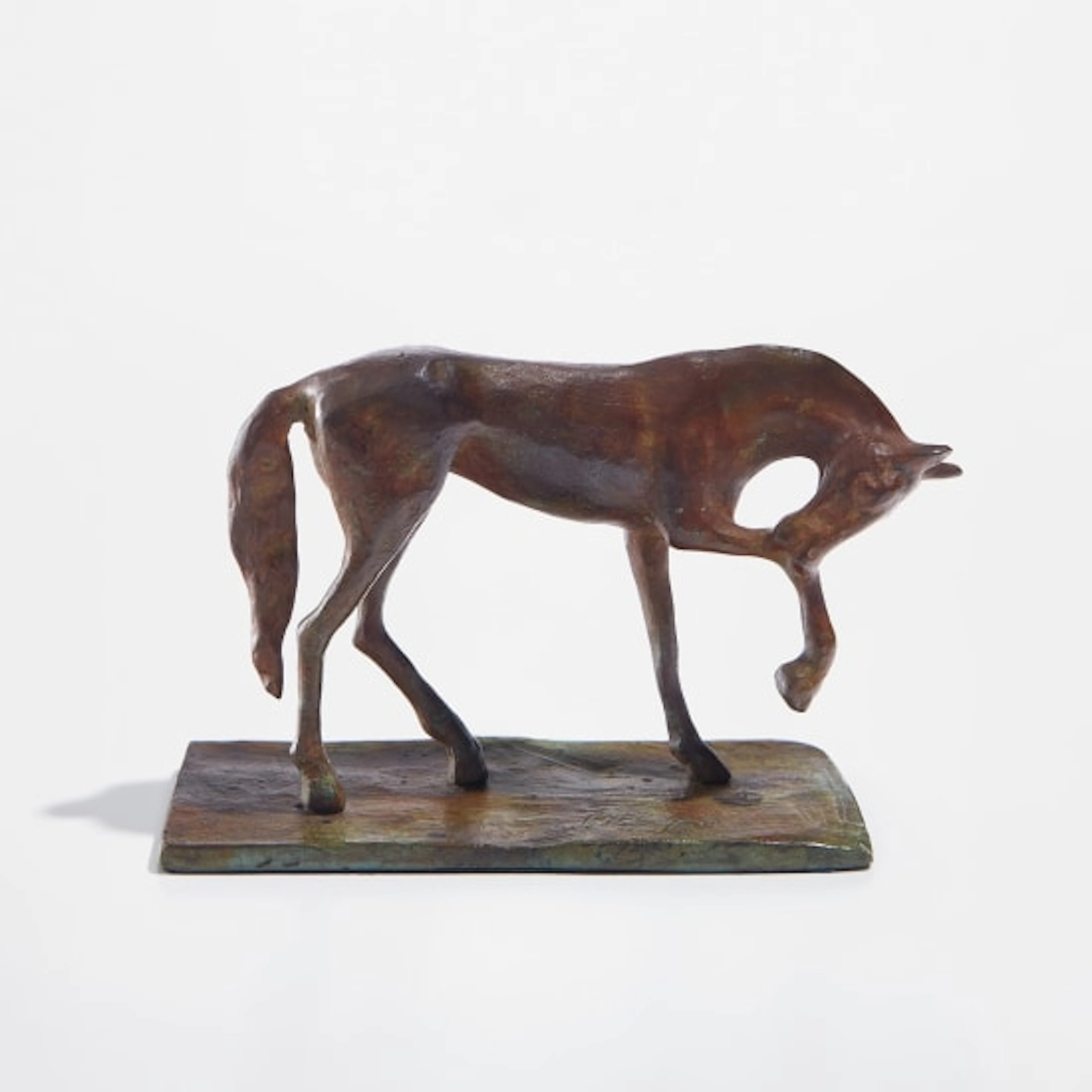 Diego Giacometti - Cheval, tête baissée