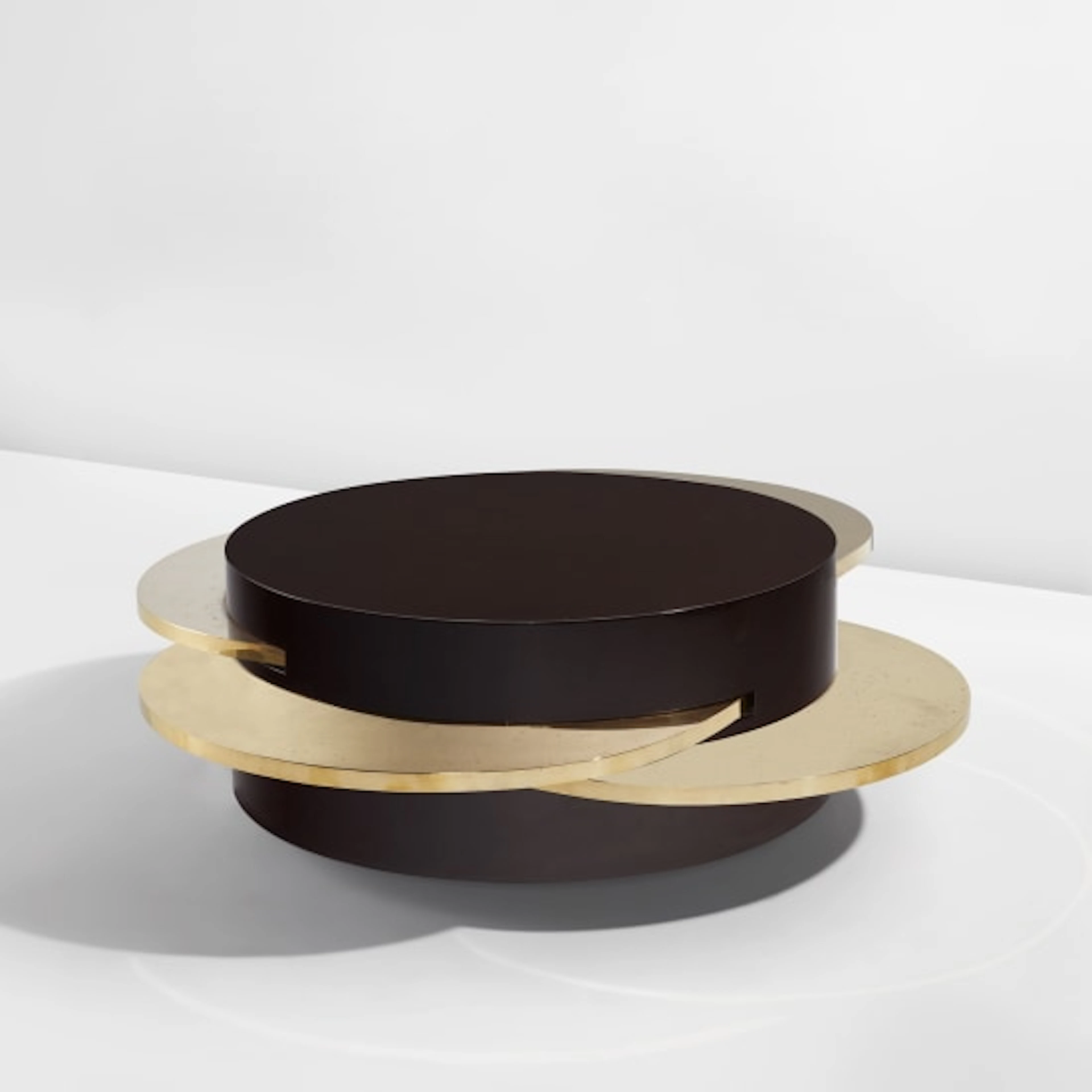 Gabriella Crespi - "Cubo Tondo" coffee table, from the "Plurimi" series