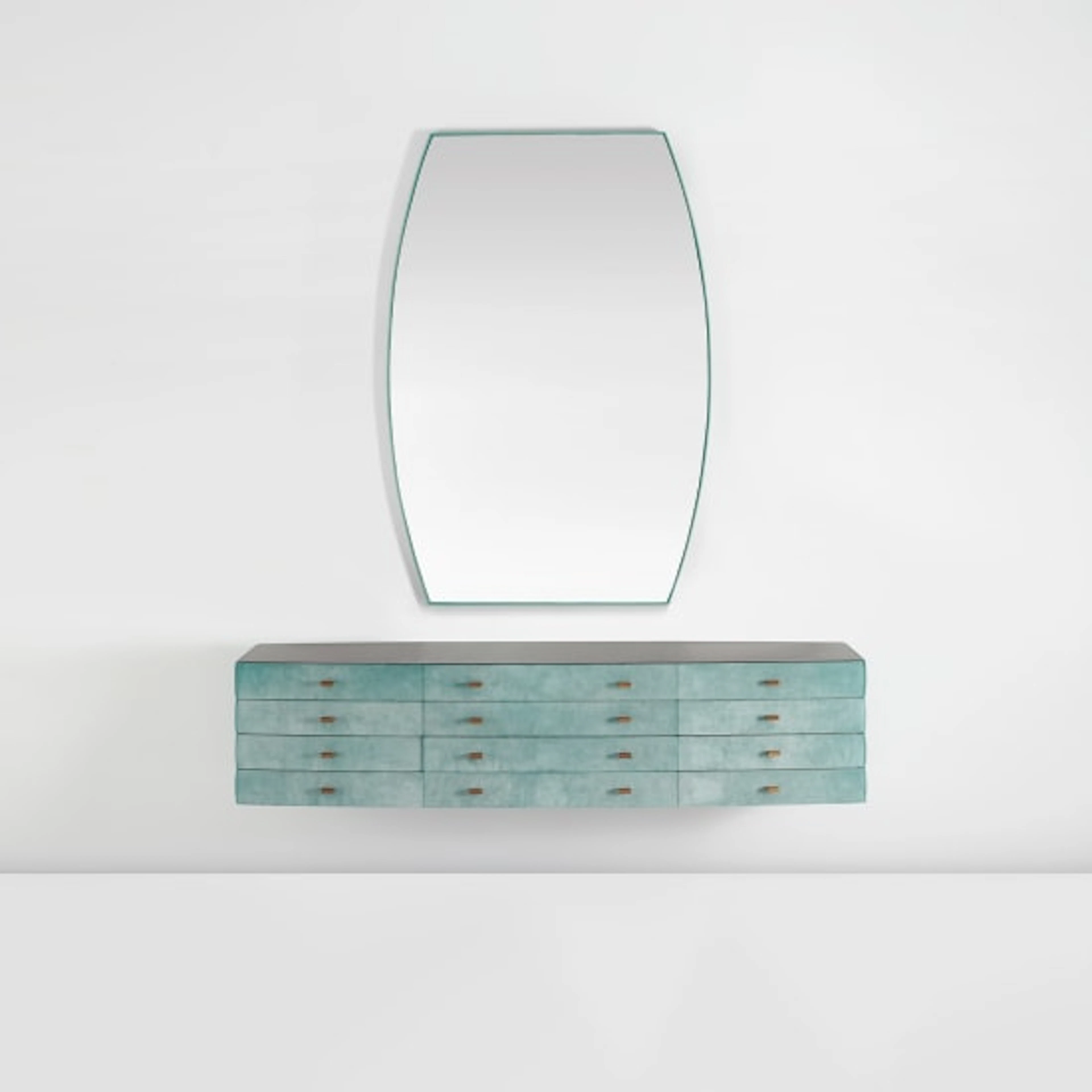 Osvaldo Borsani and Valeria Borsani - Unique wall-mounted...