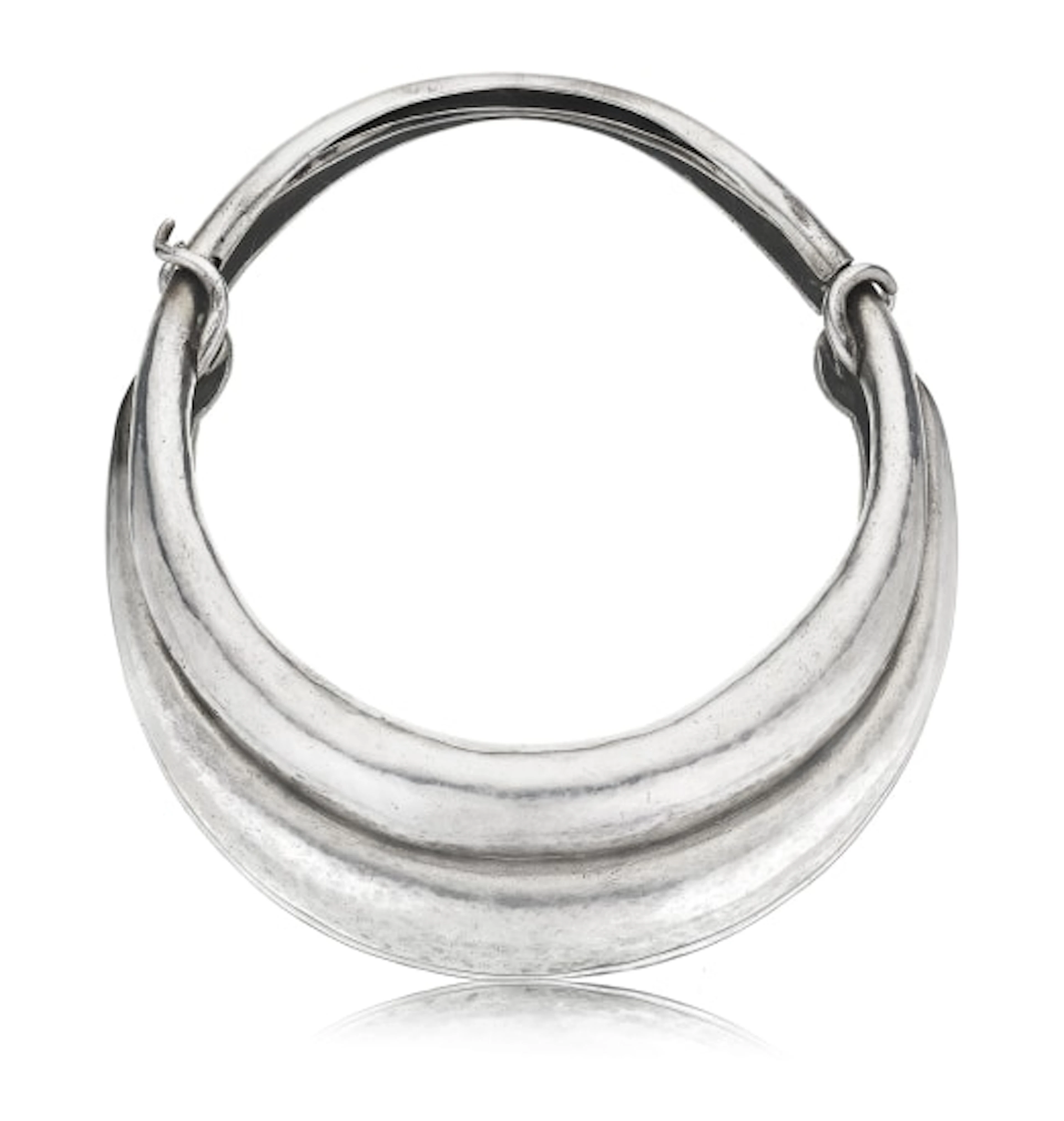 Suzanne Belperron - Art Deco Silver Collar Necklace
