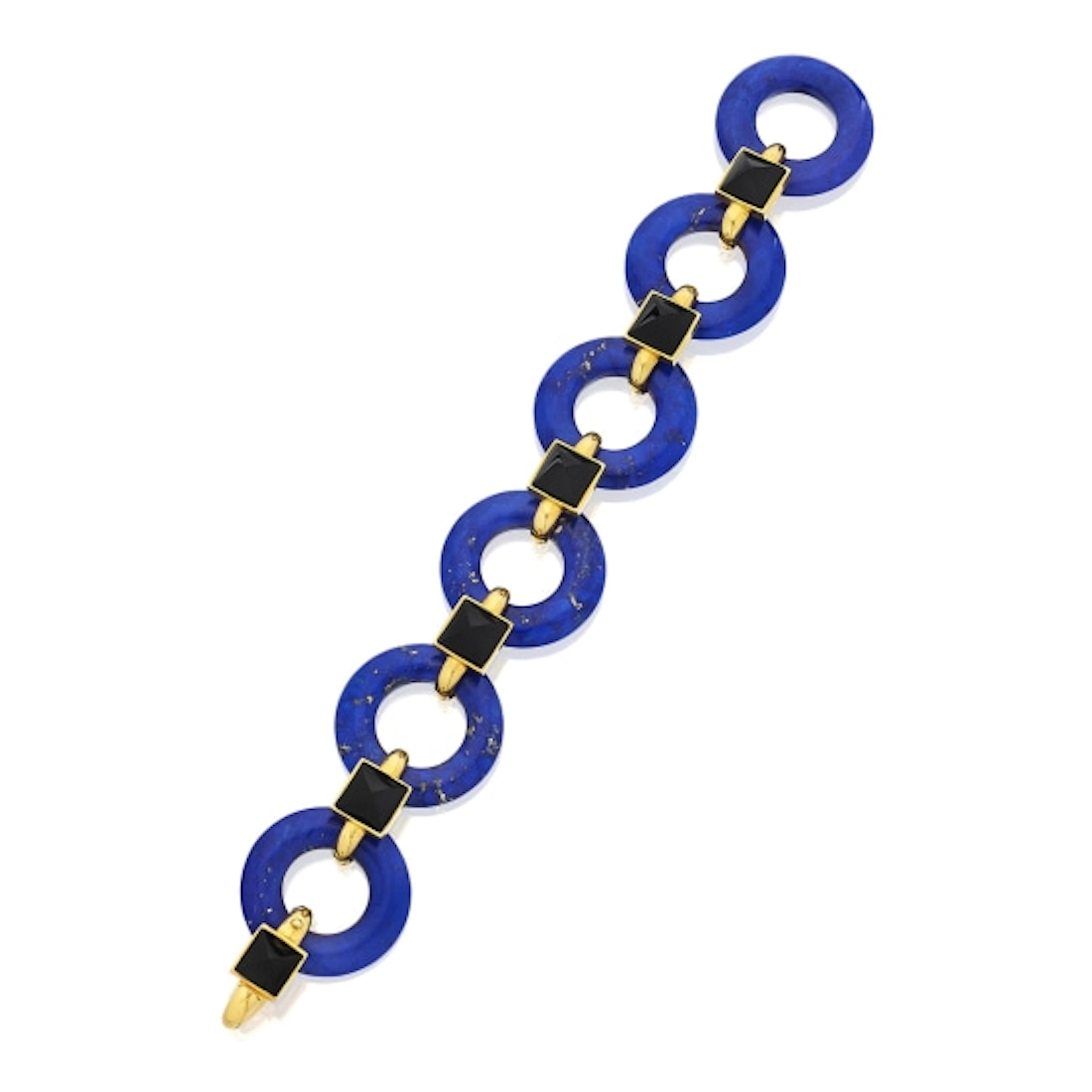 Aldo Cipullo for Cartier - Lapis Lazuli and Onyx Bracele