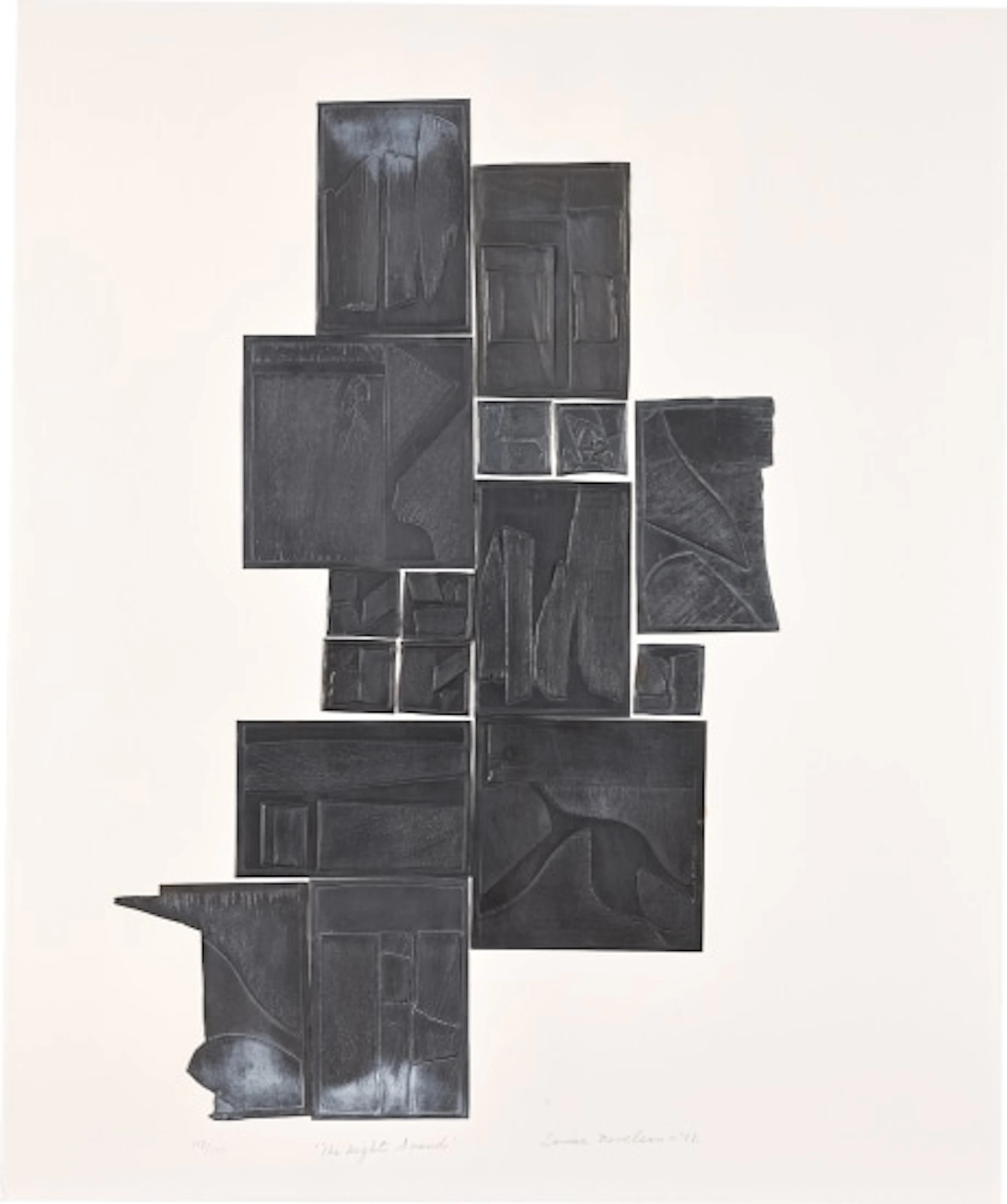Louise Nevelson - The Night Sound (B. 110)