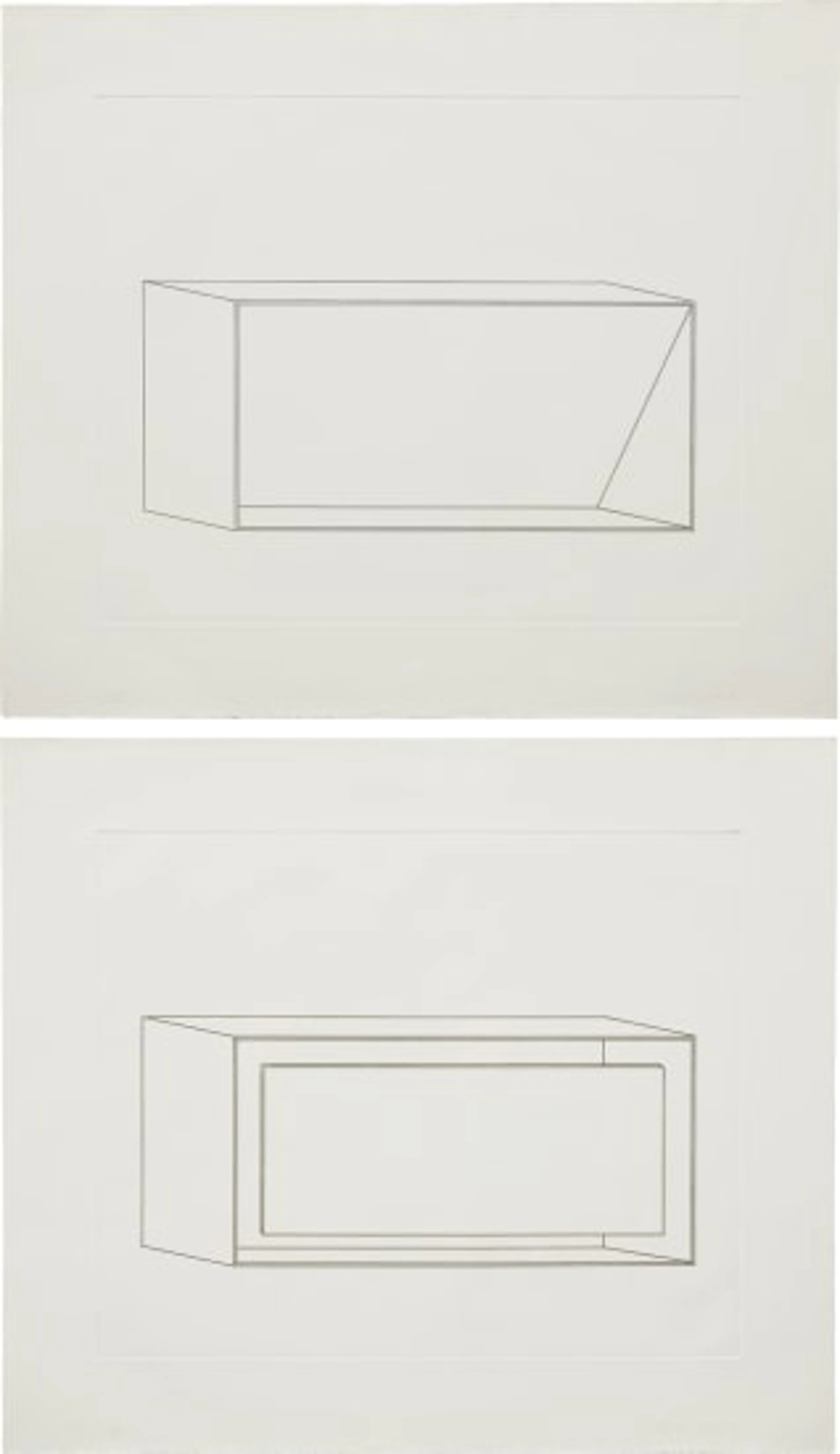 Donald Judd - Untitled: two plates (S. 103 & 117)