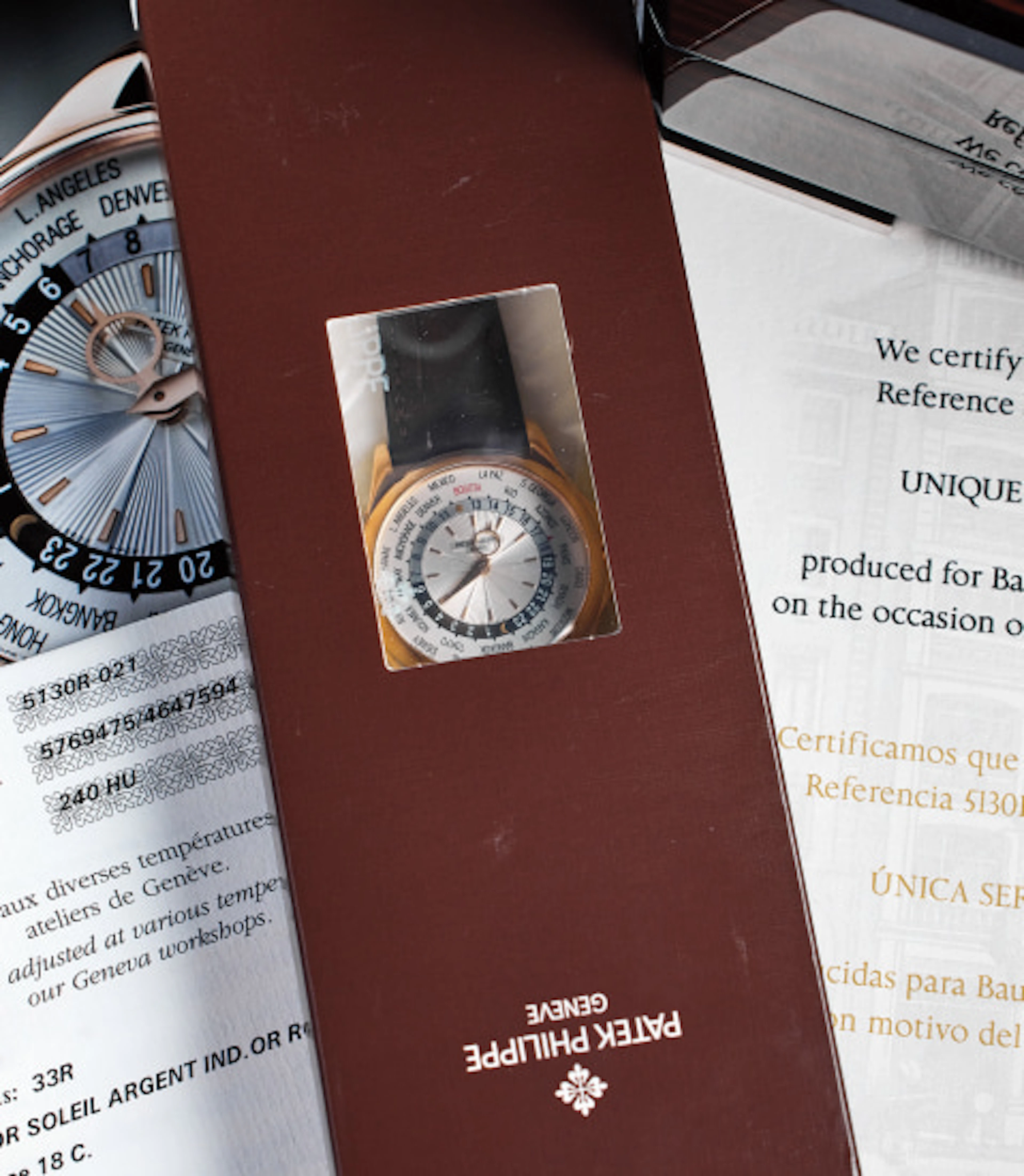 Patek Philippe - An extremely rare limited edition pink...