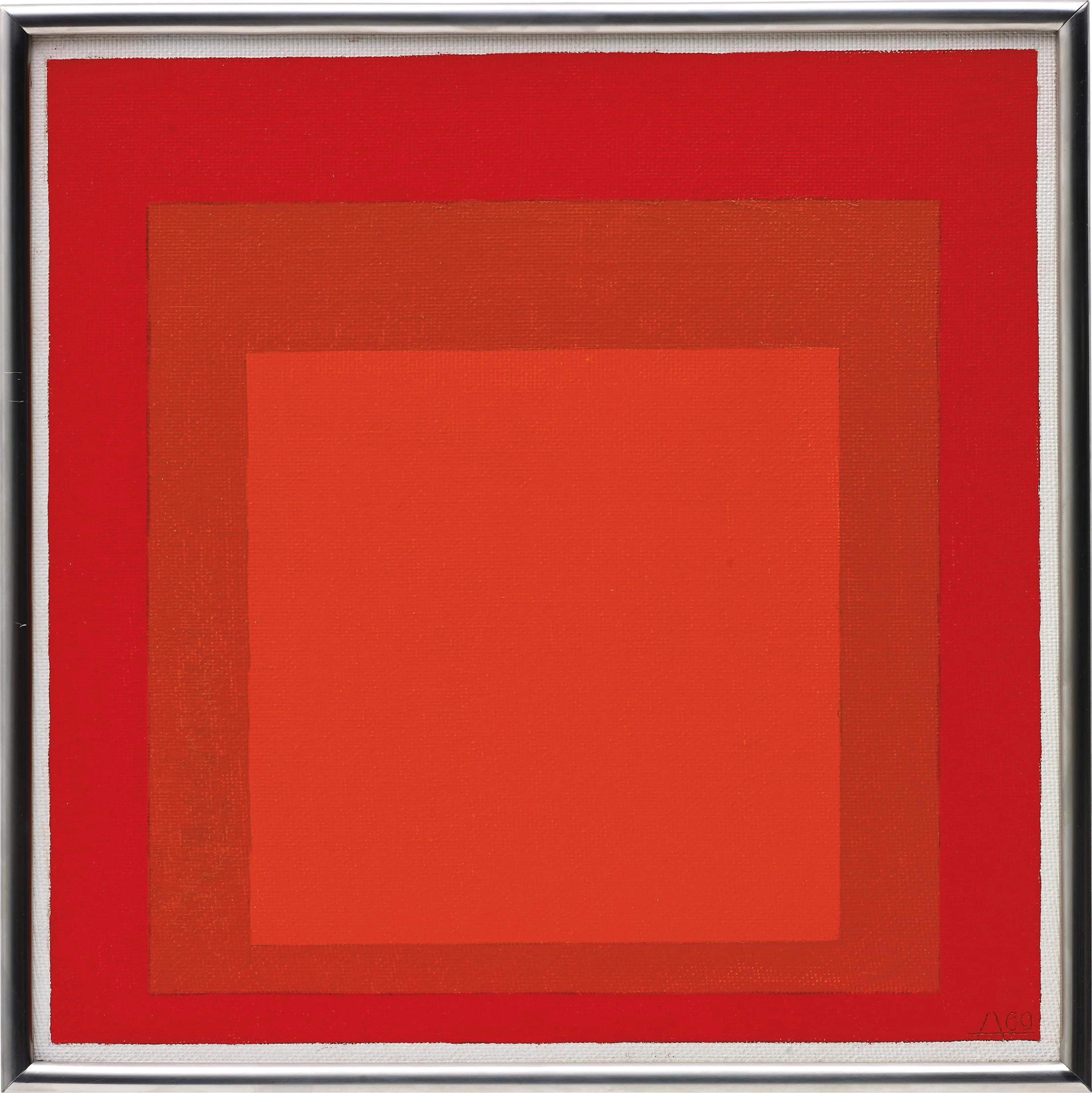 Study for Homage to the Square: Wet and Dry – Josef Albers