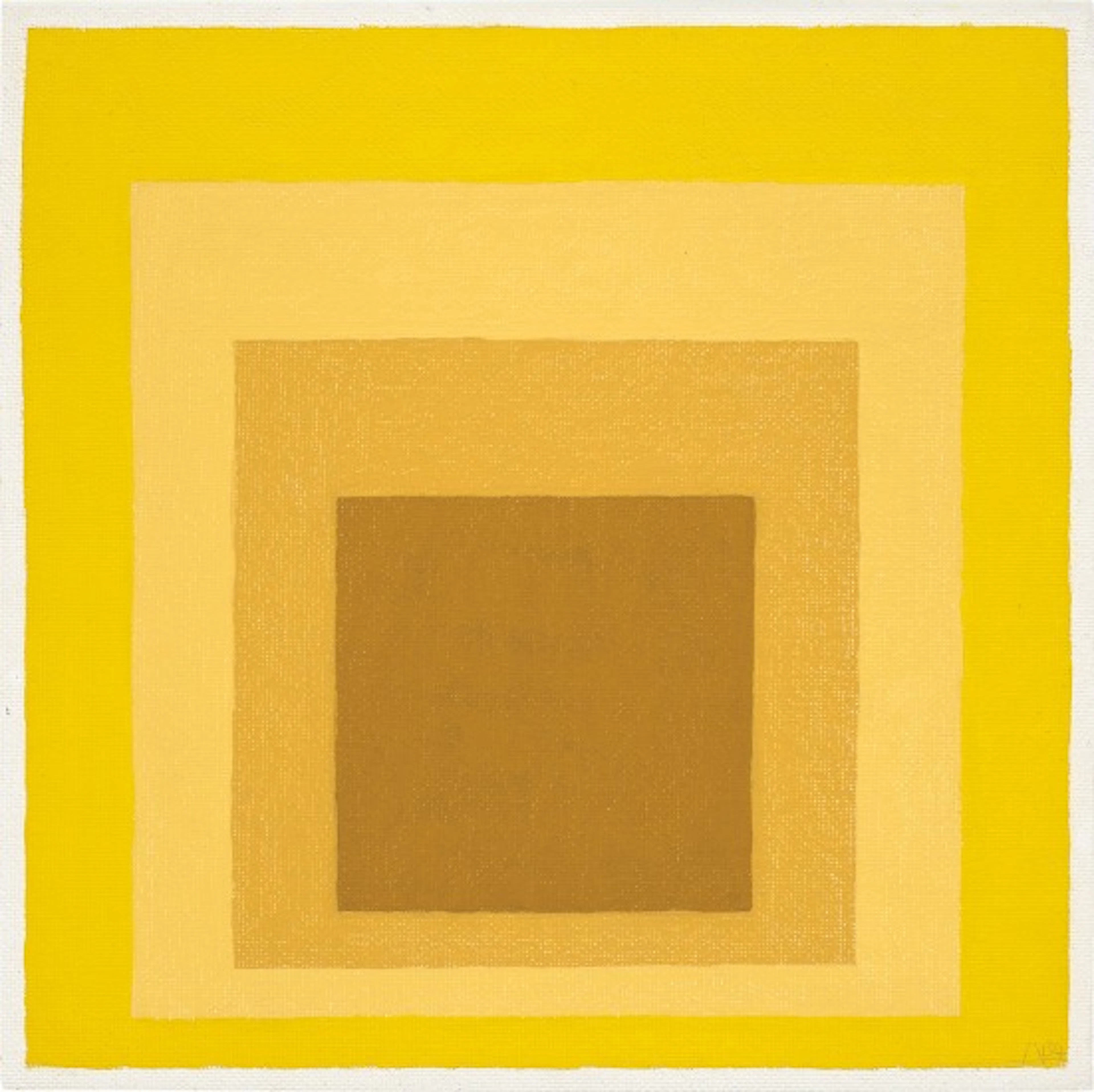 Josef Albers - Study for Homage to the Square: Hard, Softer, Soft Edge
