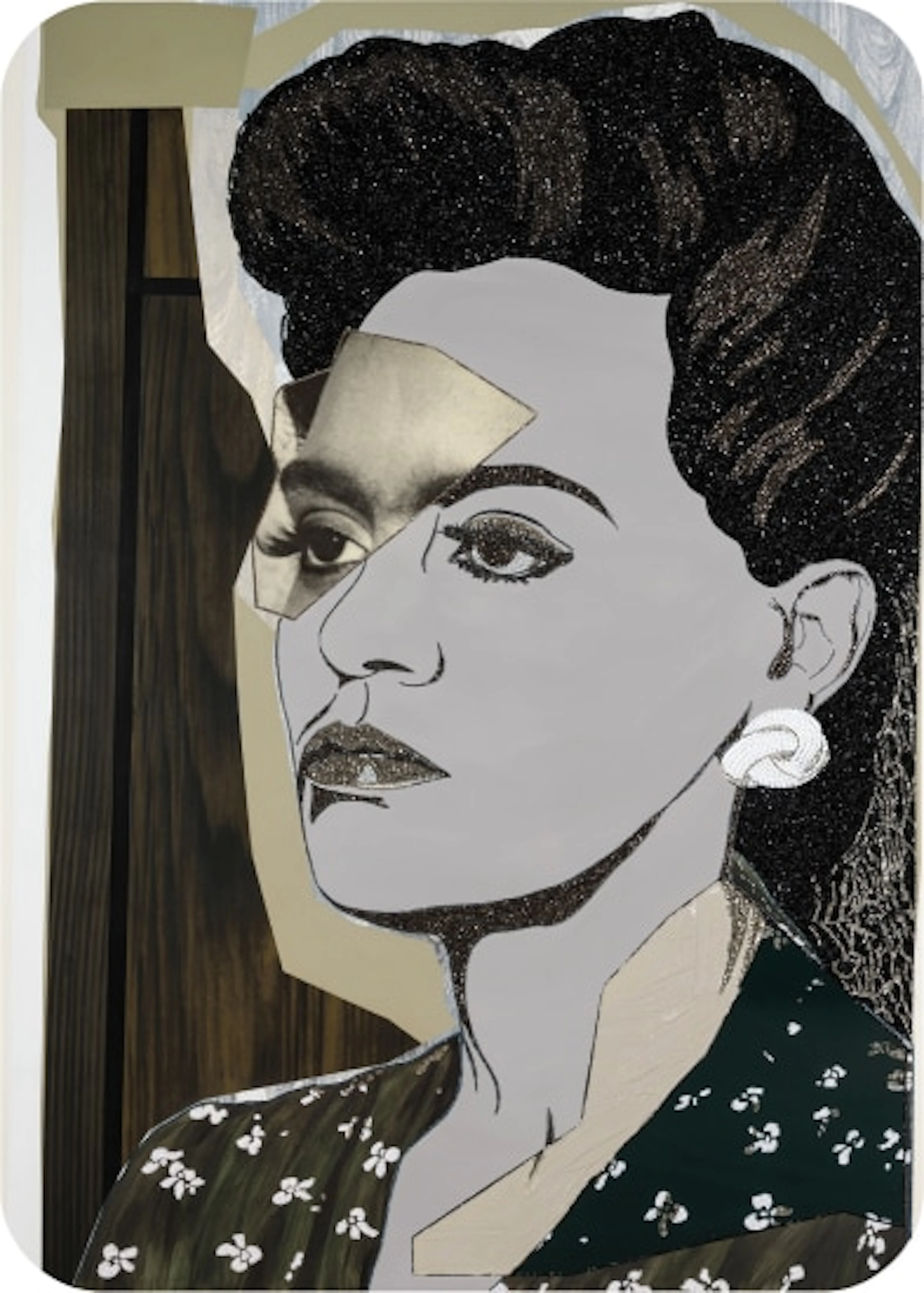 Mickalene Thomas - Clarivel Righ