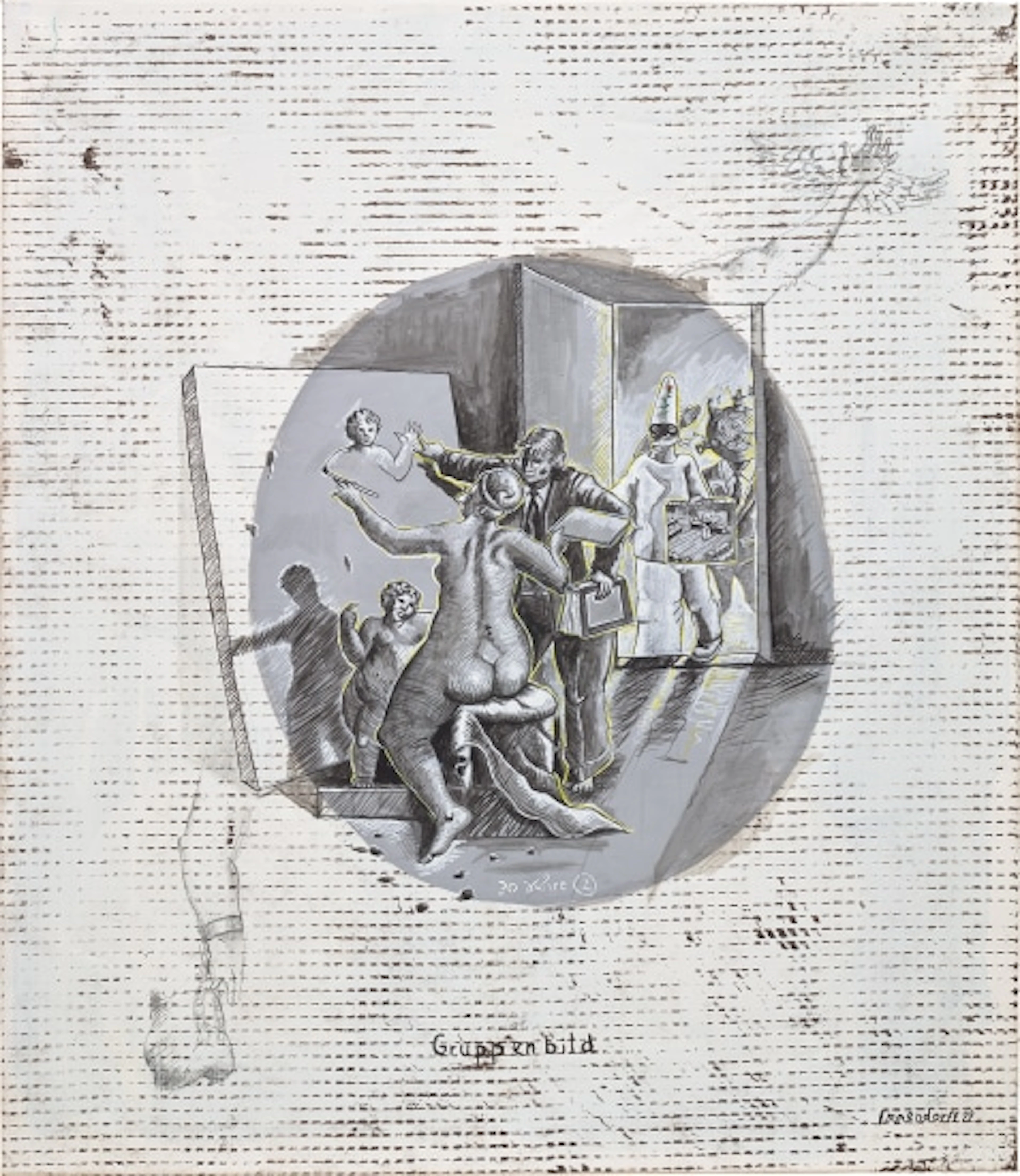 Jörg Immendorff - Gruppenbild