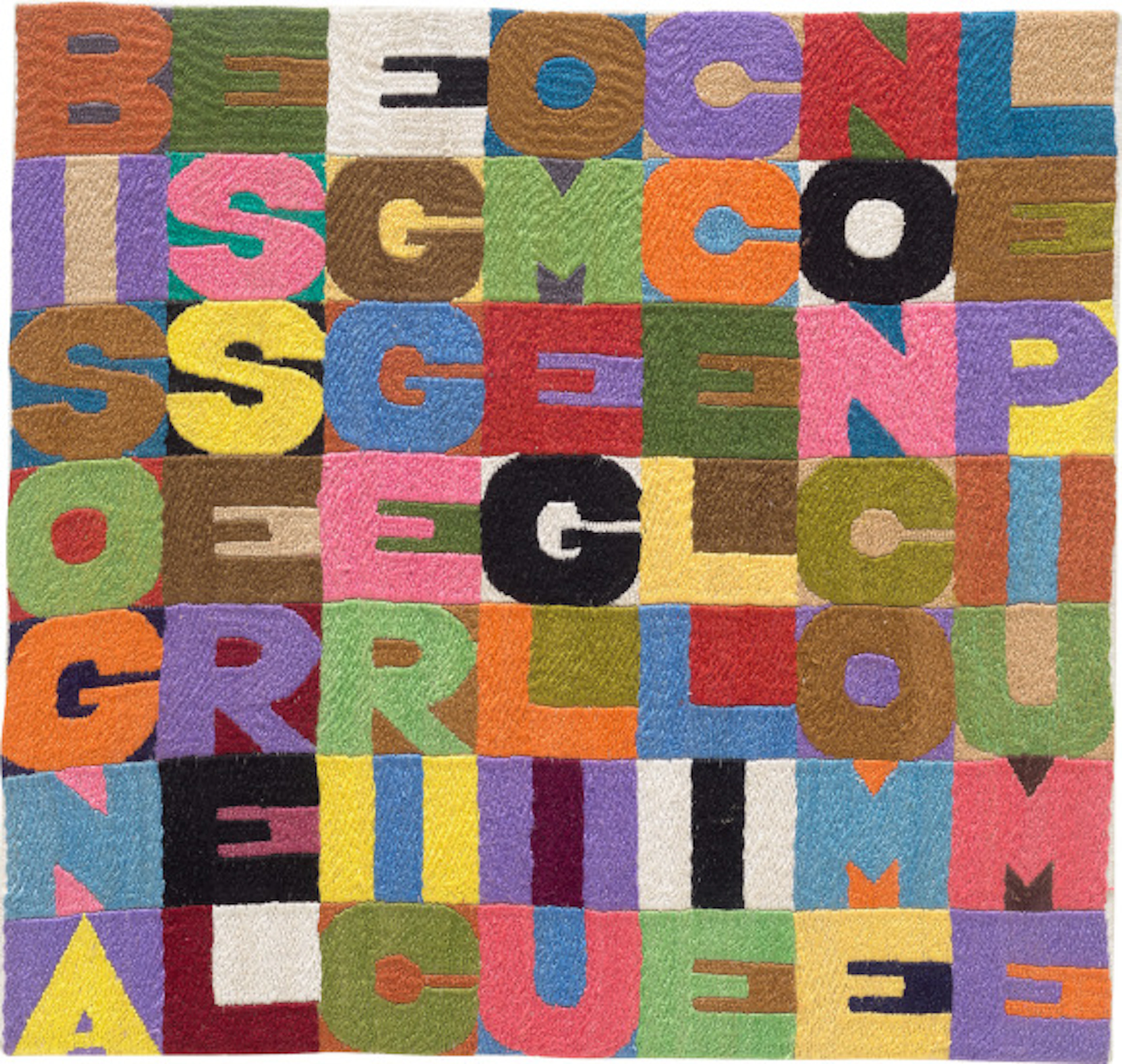 Alighiero Boetti - Bisogna essere leggeri come gli uccelli e non come le piume