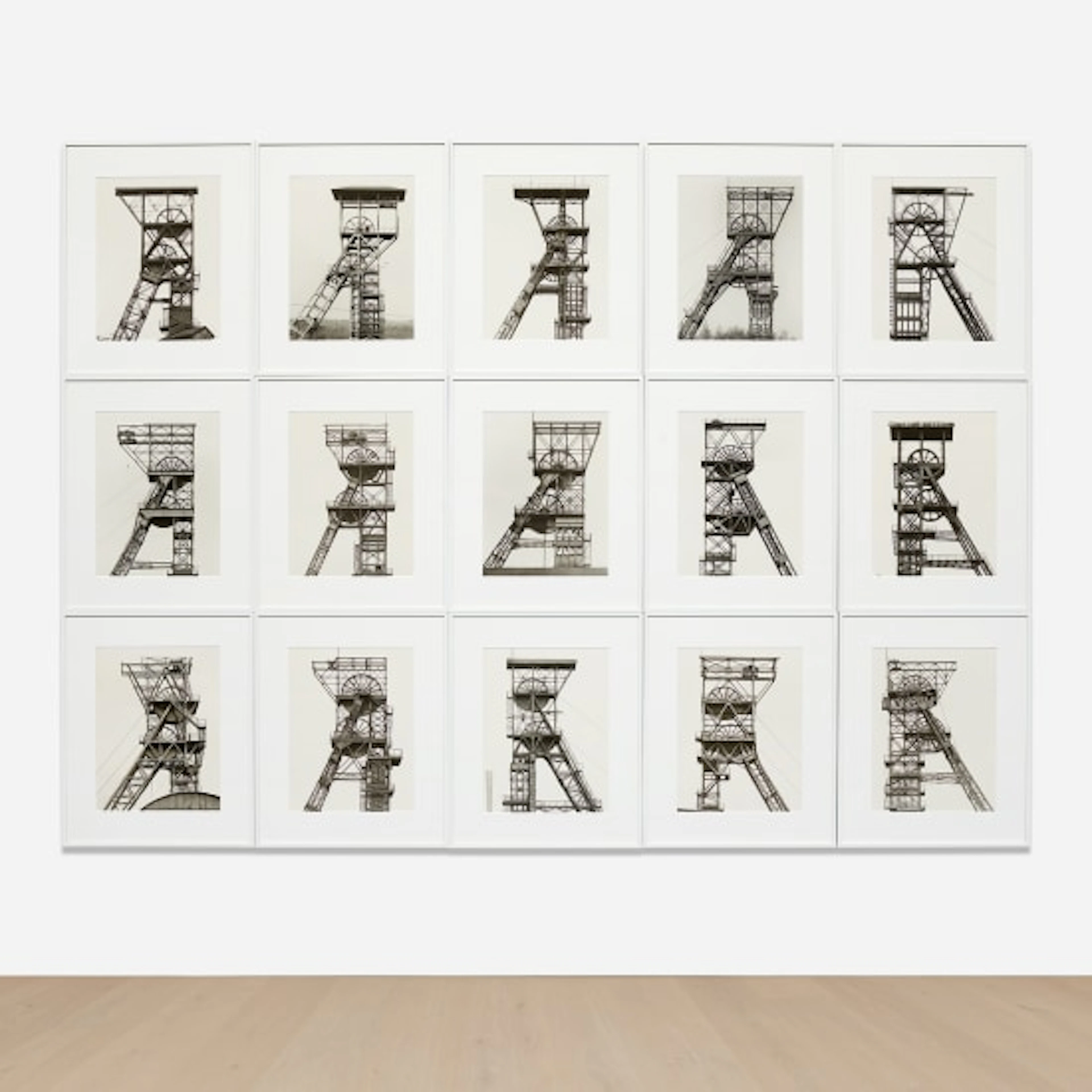 ernd and Hilla Becher - Winding Towers, 1963–1982