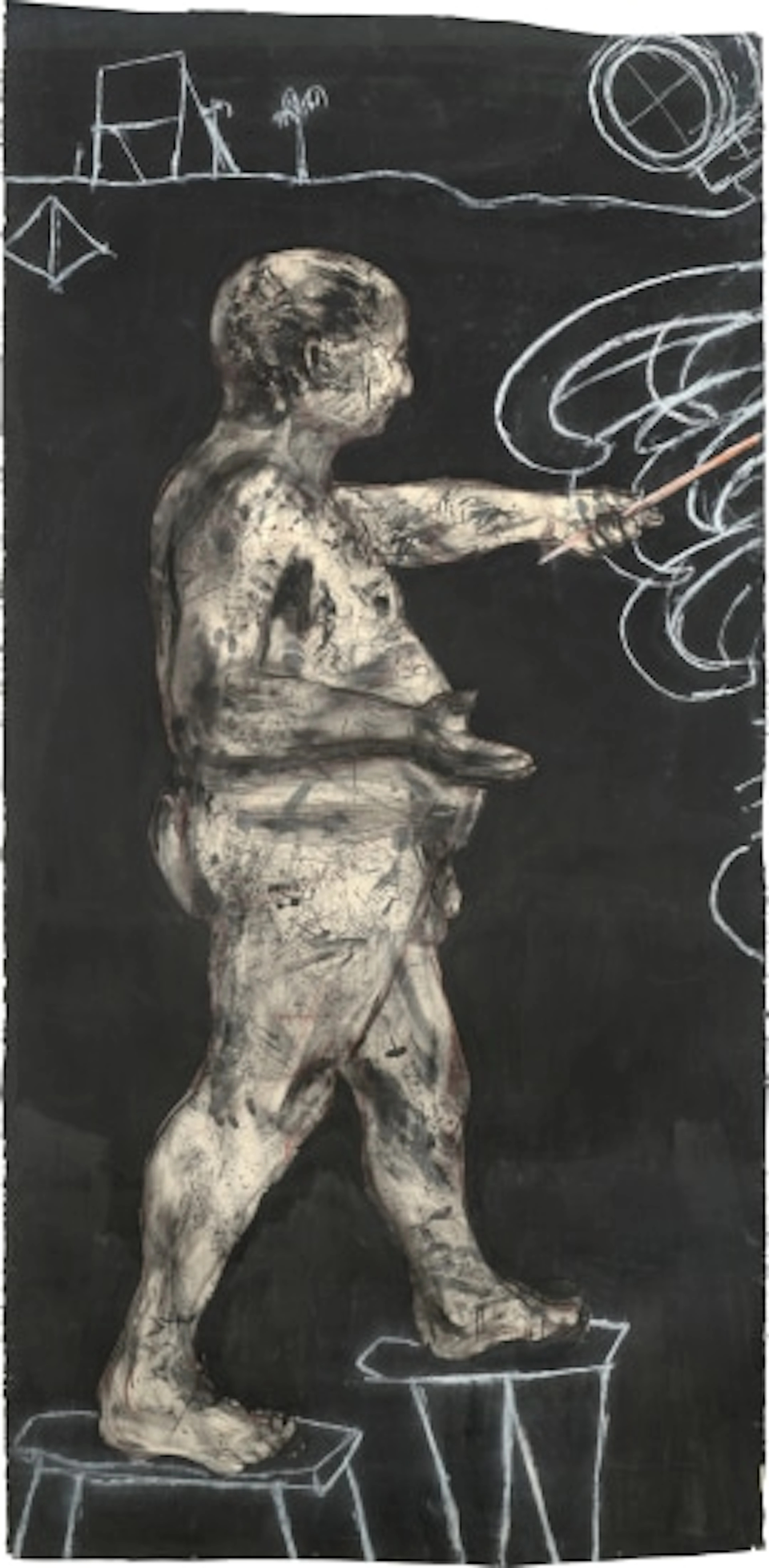 William Kentridge - Ubu drawing (Drawing Man)