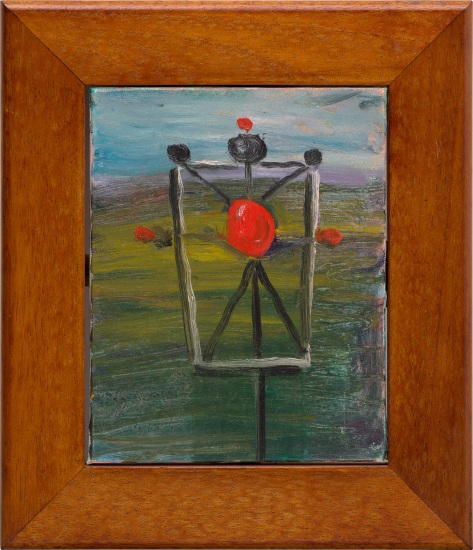 George Condo - Weather vane