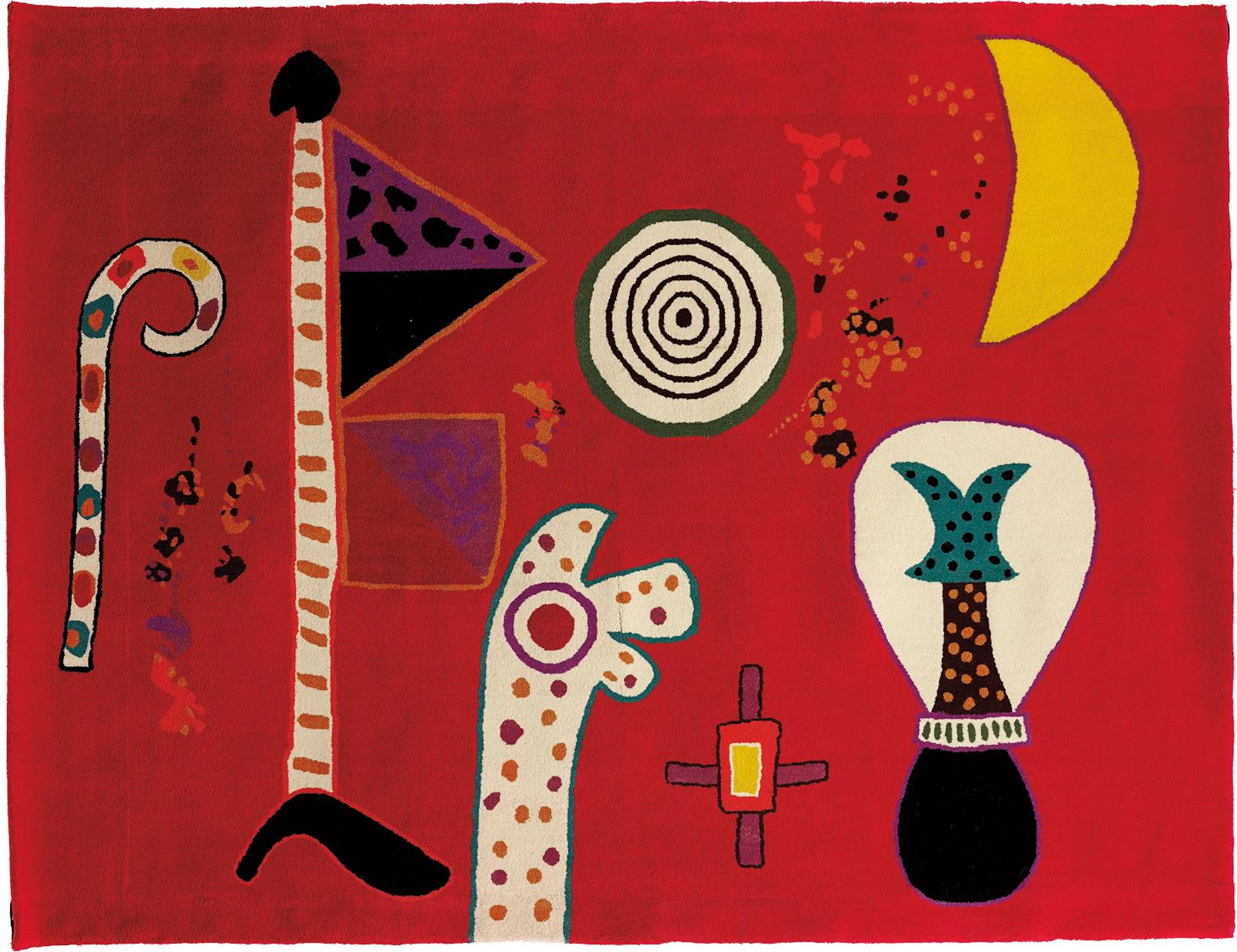 Flag Walk, 1972 – Alan Davie