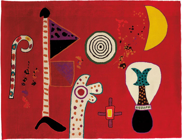 Flag Walk, 1972 – Alan Davie