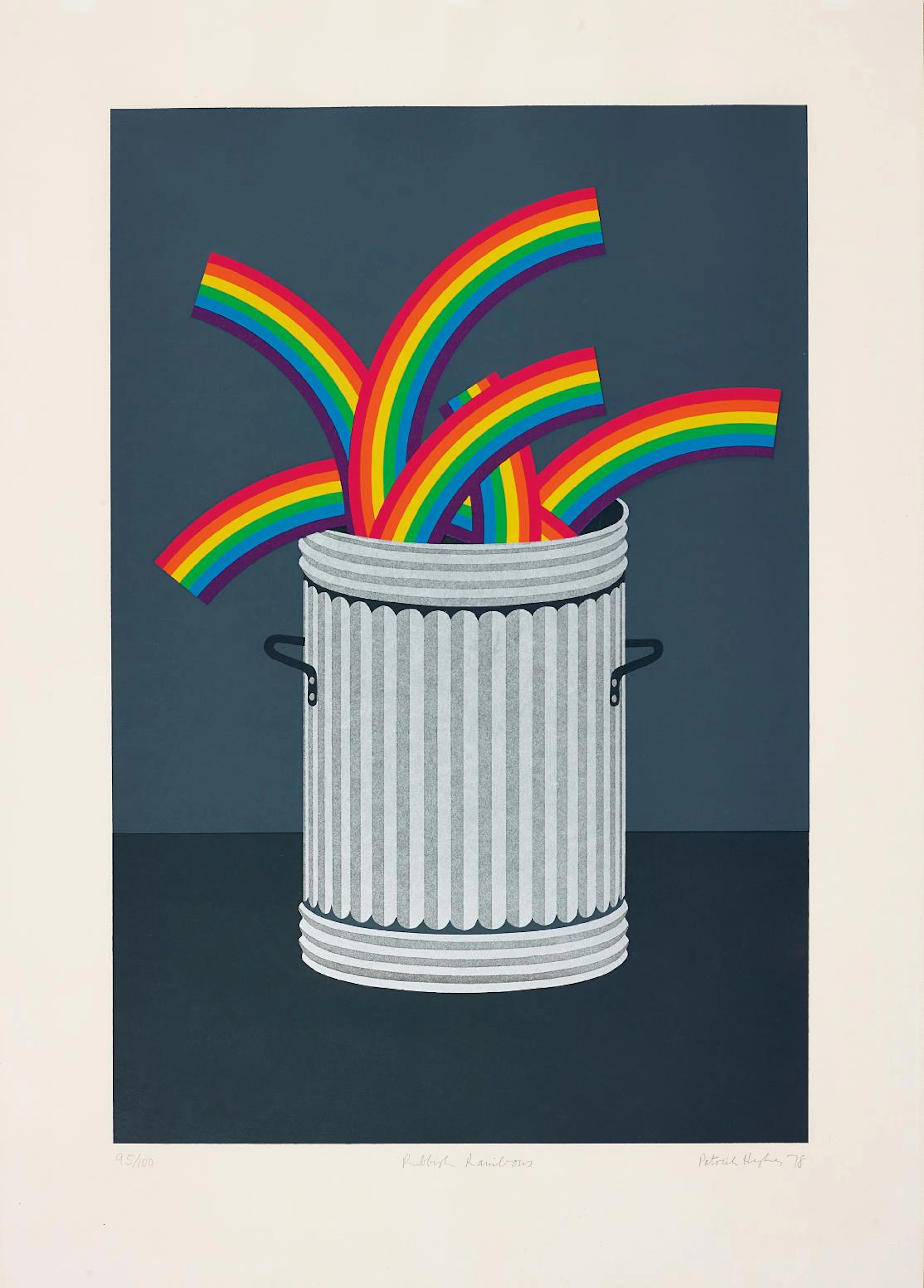 Rubbish Rainbows, 1978 – Patrick Hughes