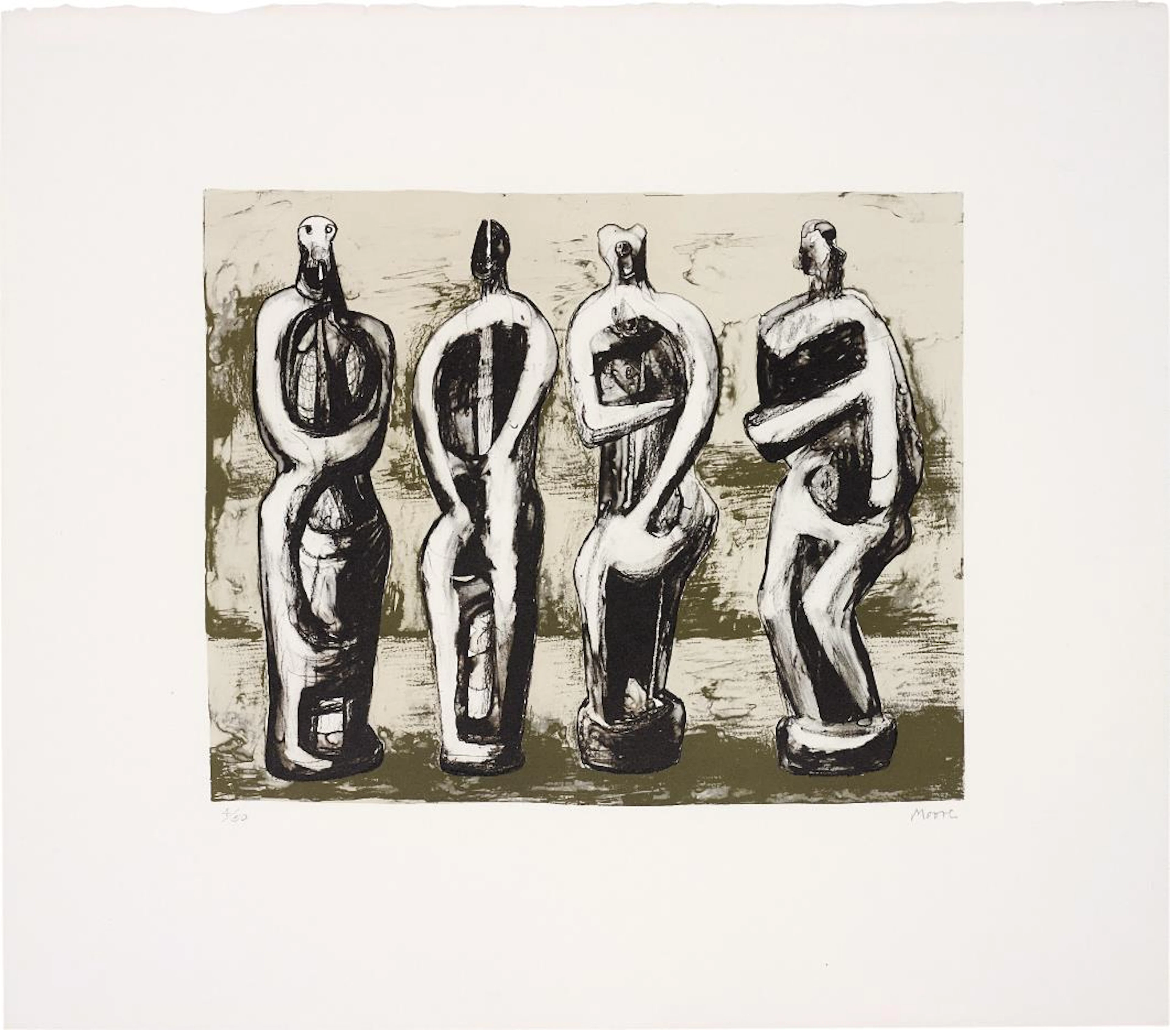 Four Standing Figures, 1978 – Henry Moore