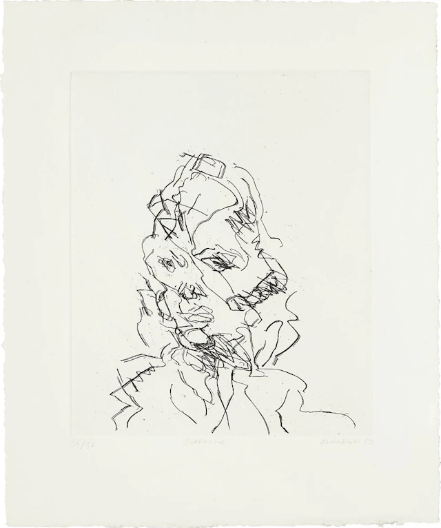 Catherine, from Seven Portraits, 1989-90 – Frank Auerbach