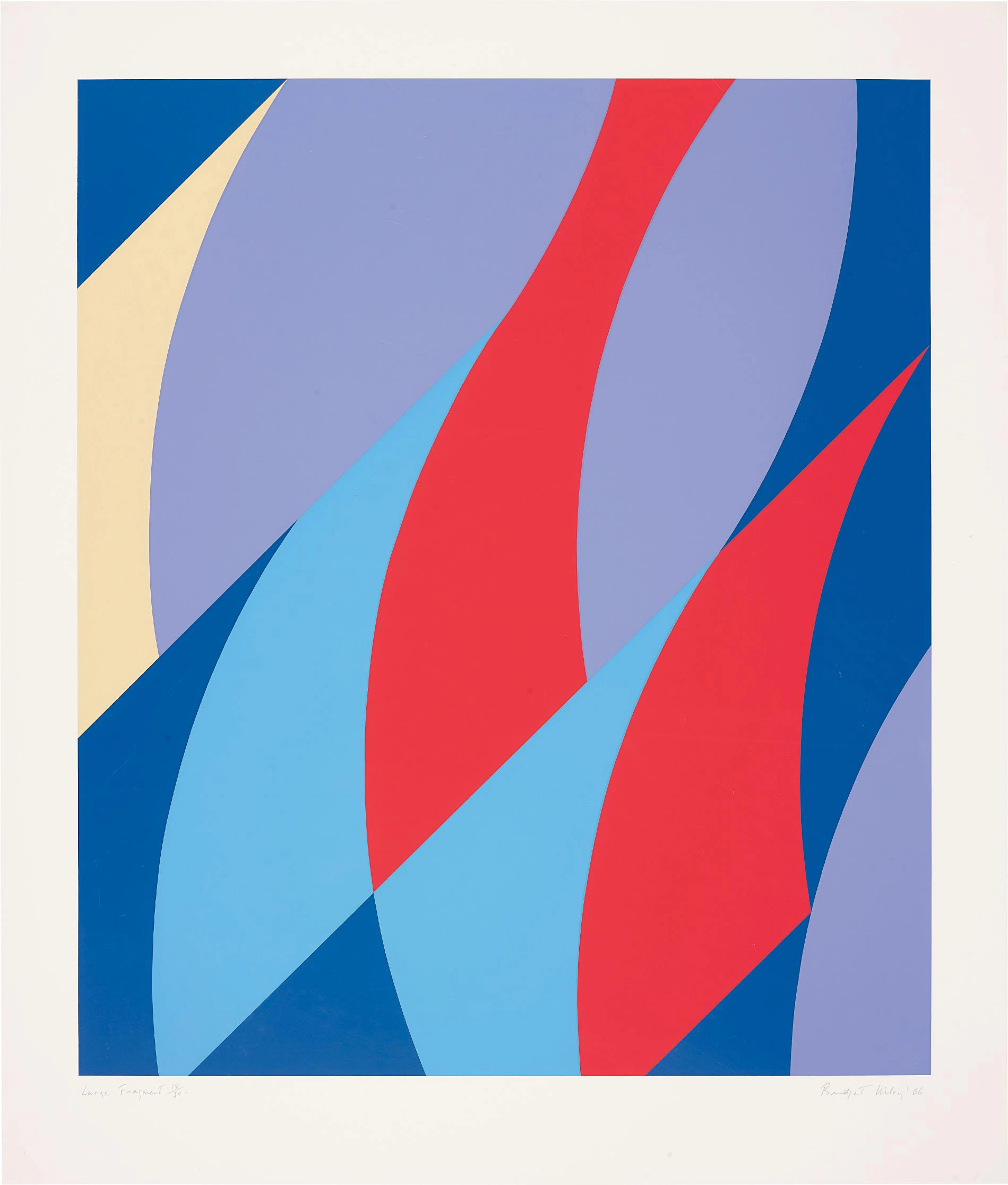 Large Fragment, 2006 – Bridget Riley