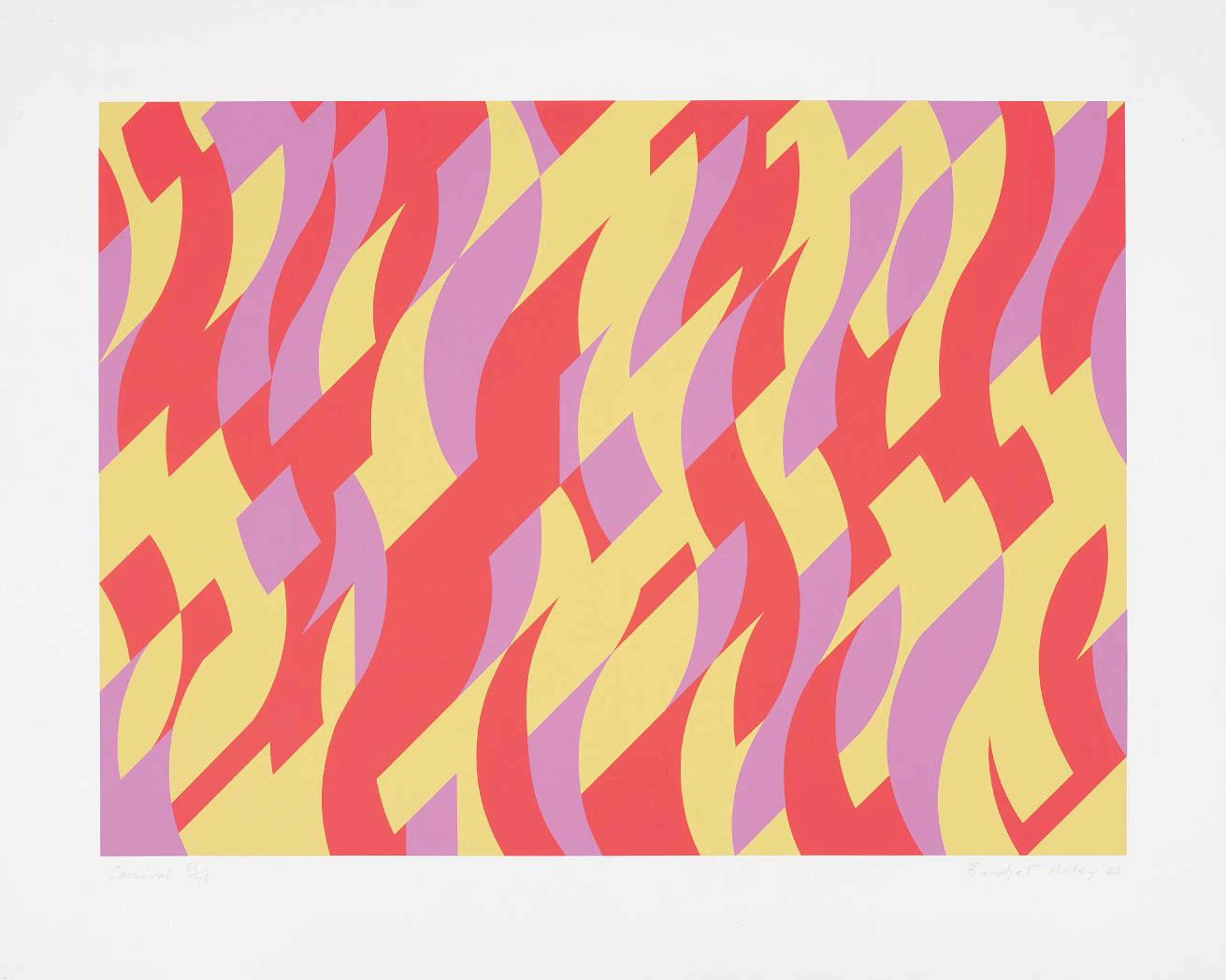 Carnival, 2000 – Bridget Riley
