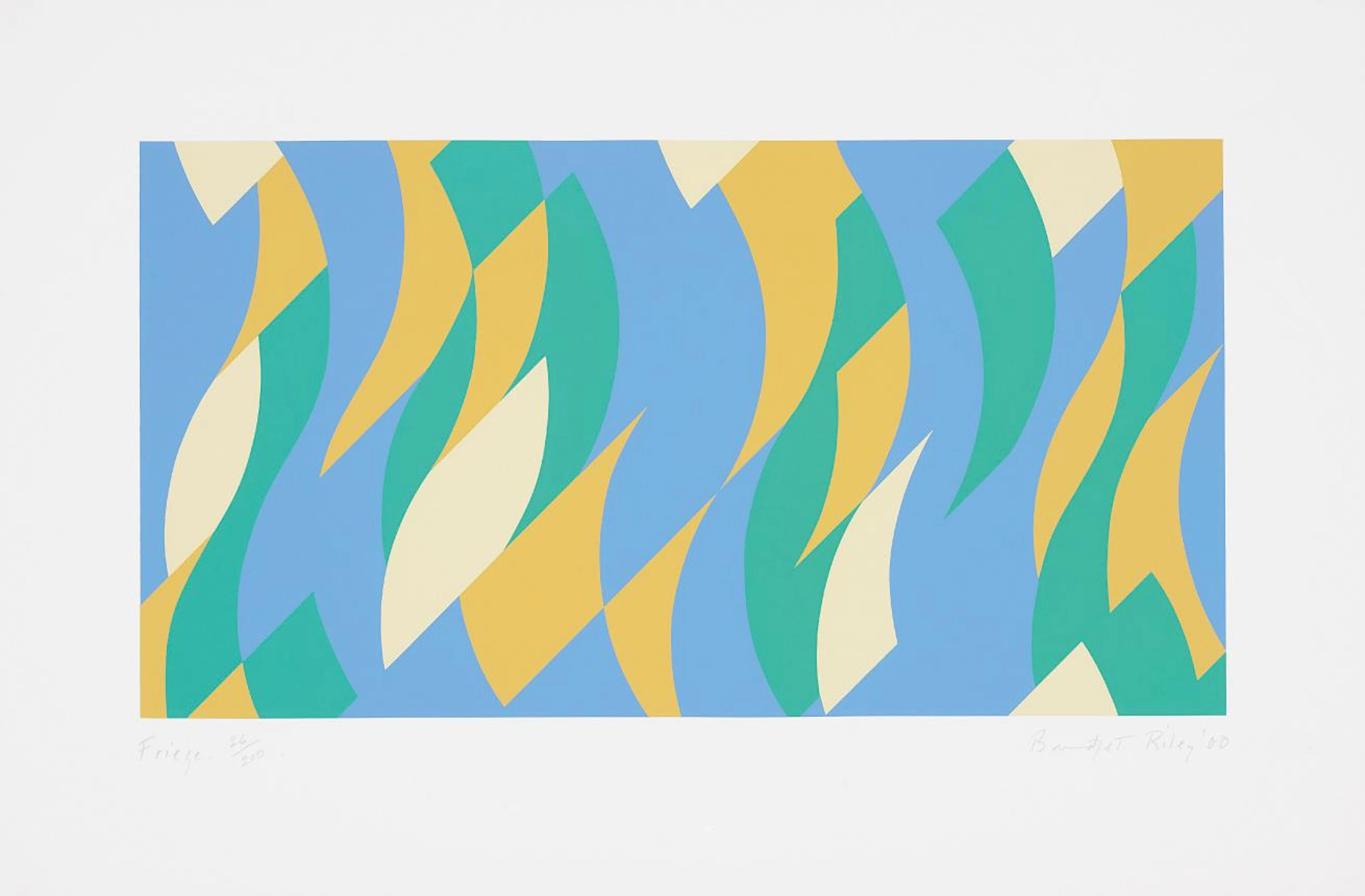 Frieze, 2000 – Bridget Riley