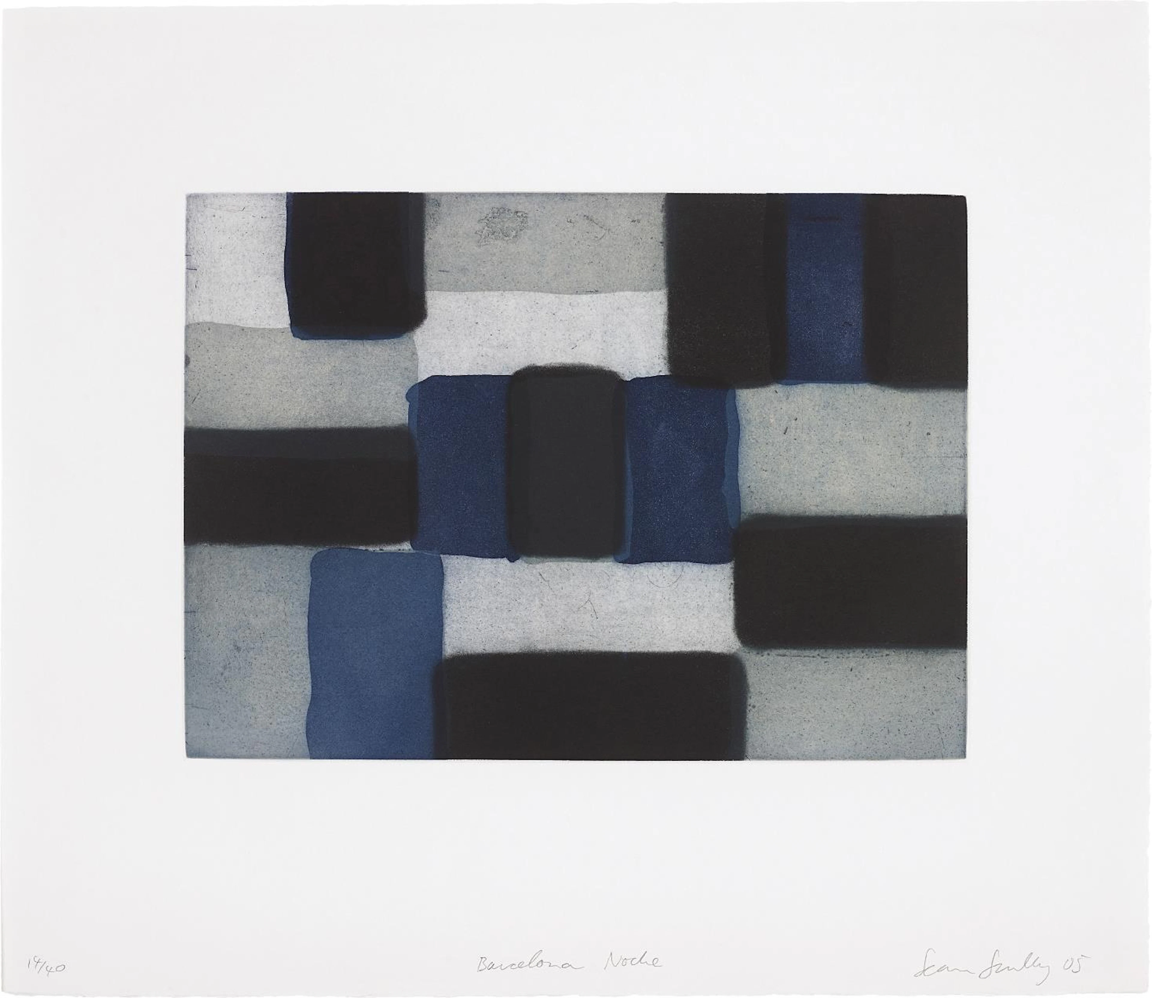 Barcelona Noche (Barcelona Night), 2005 – Sean Scully