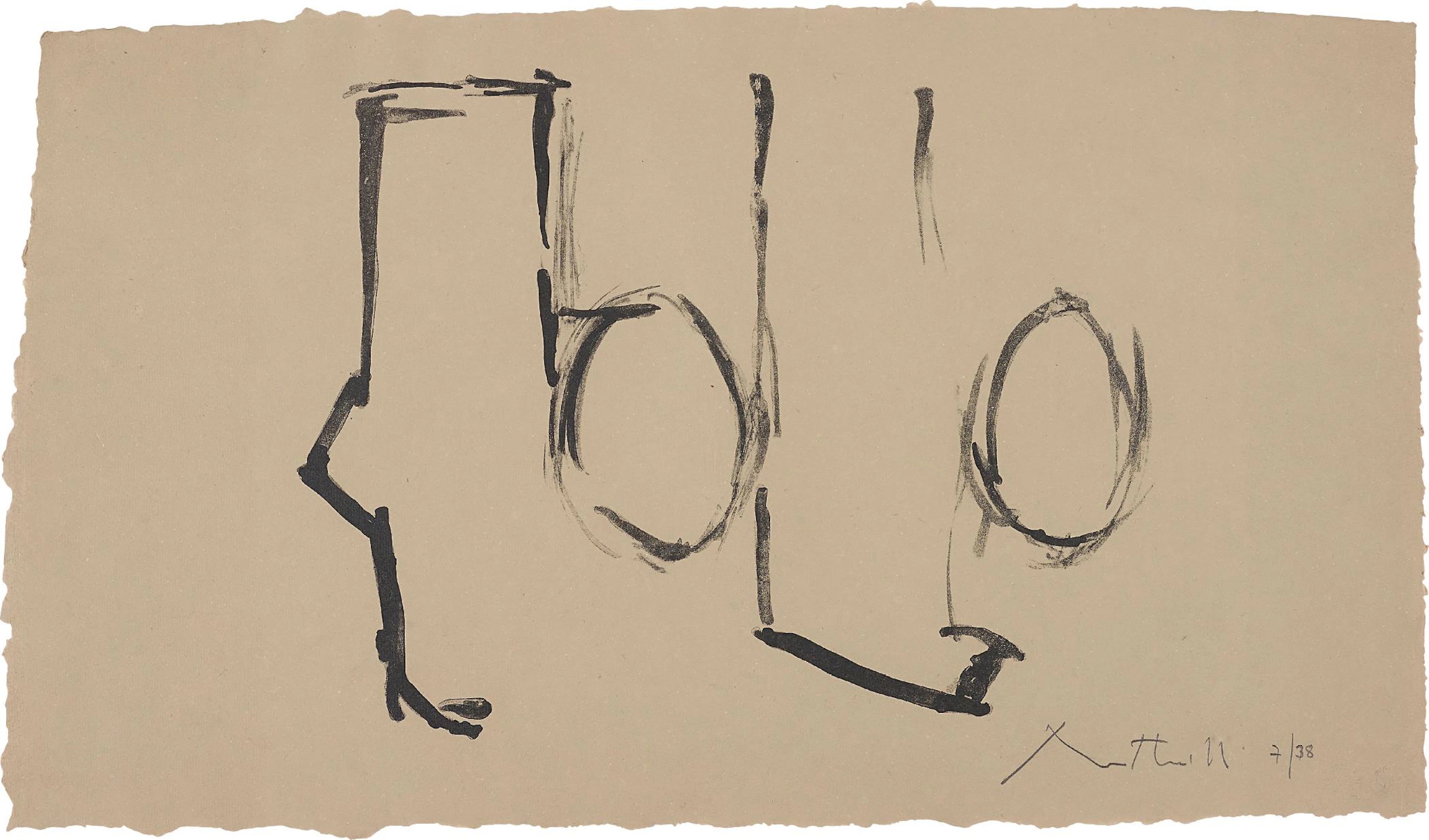 Spanish Elegy I, 1975 – Robert Motherwell