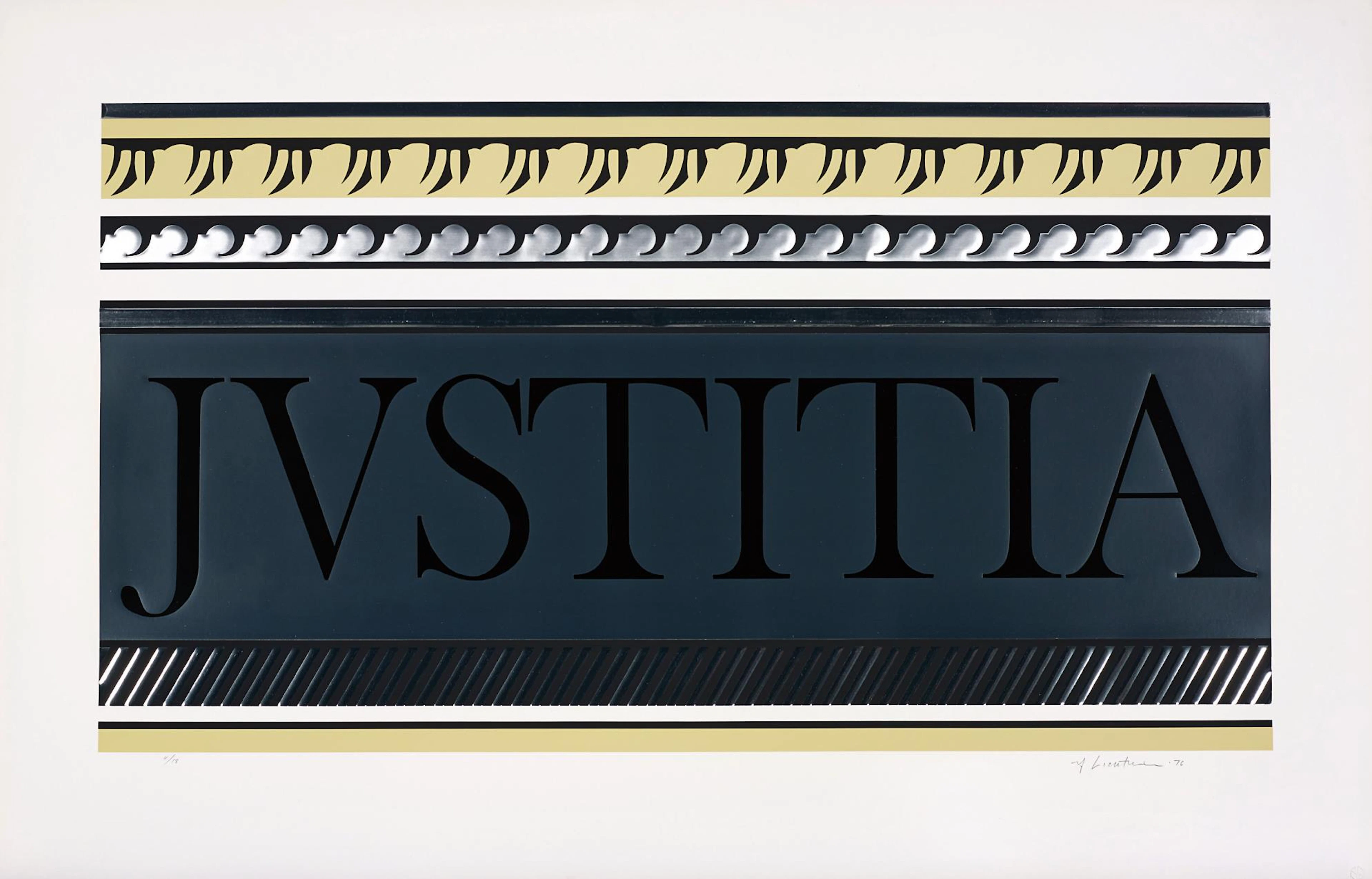 Entablature X, 1976 – Roy Lichtenstein