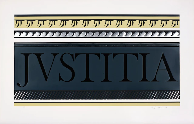 Entablature X, 1976 – Roy Lichtenstein