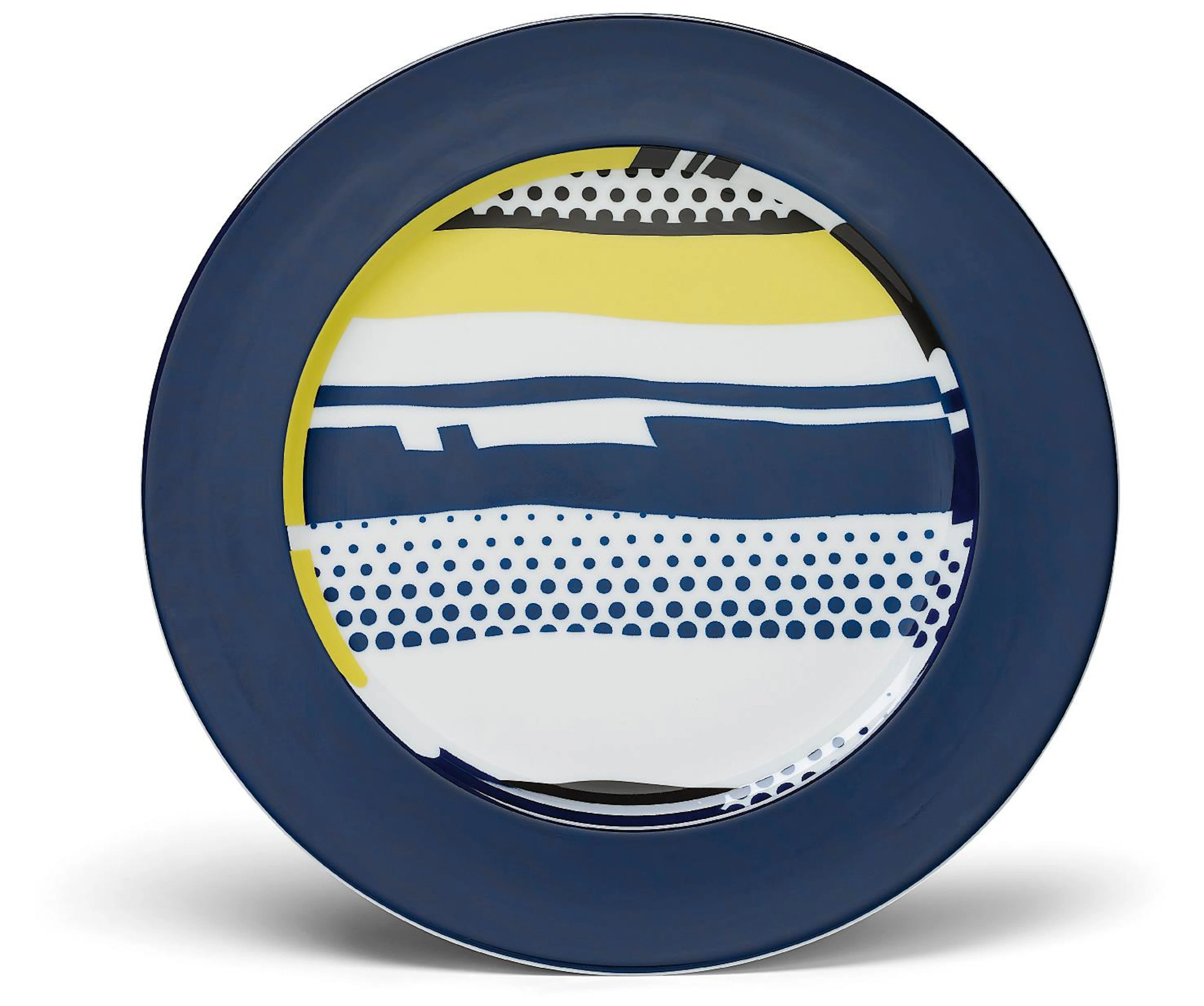 Six abstract service plates, 1990 – Roy Lichtenstein