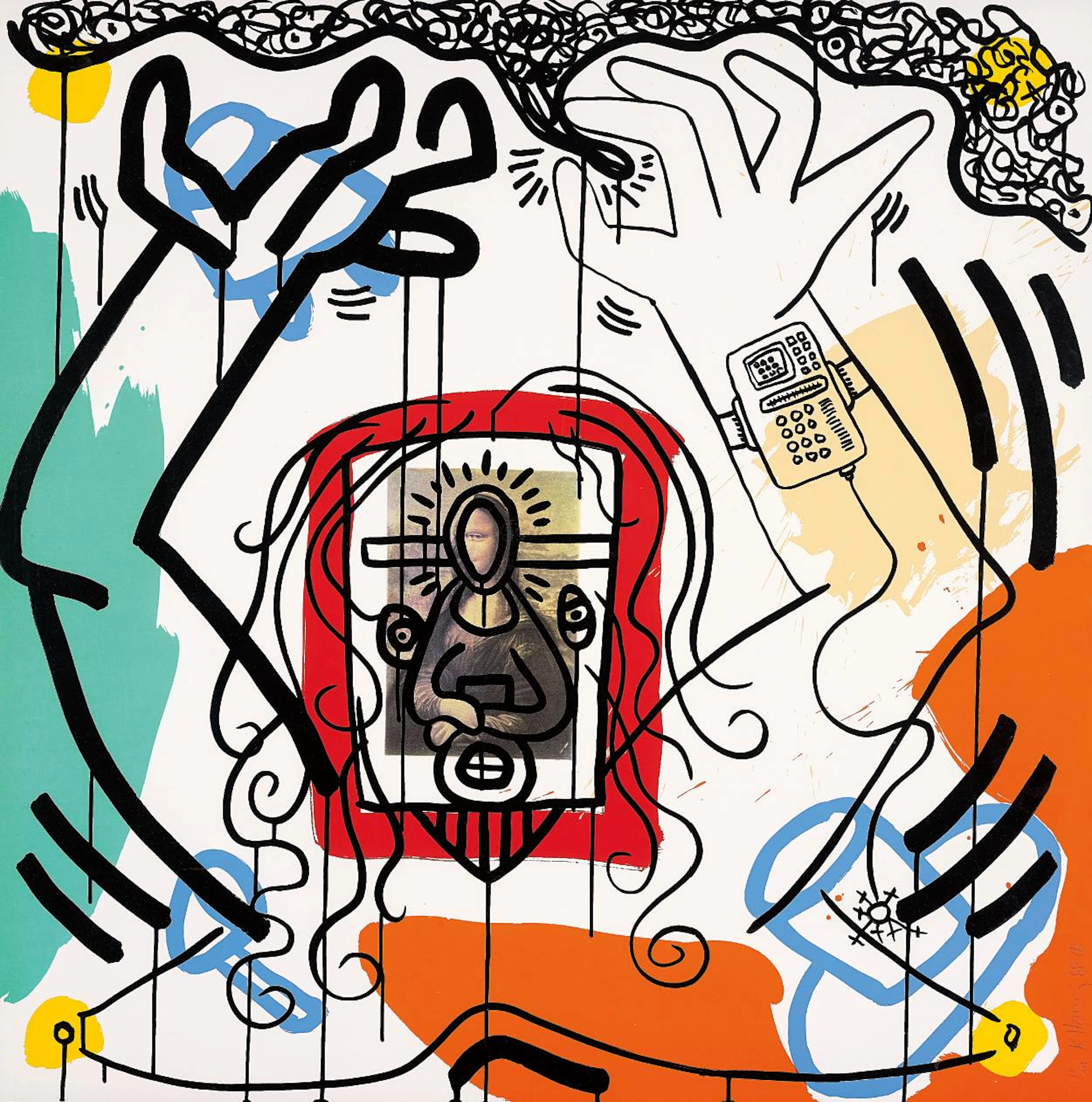 Untitled 6, from Apocalypse, 1988 – Keith Haring