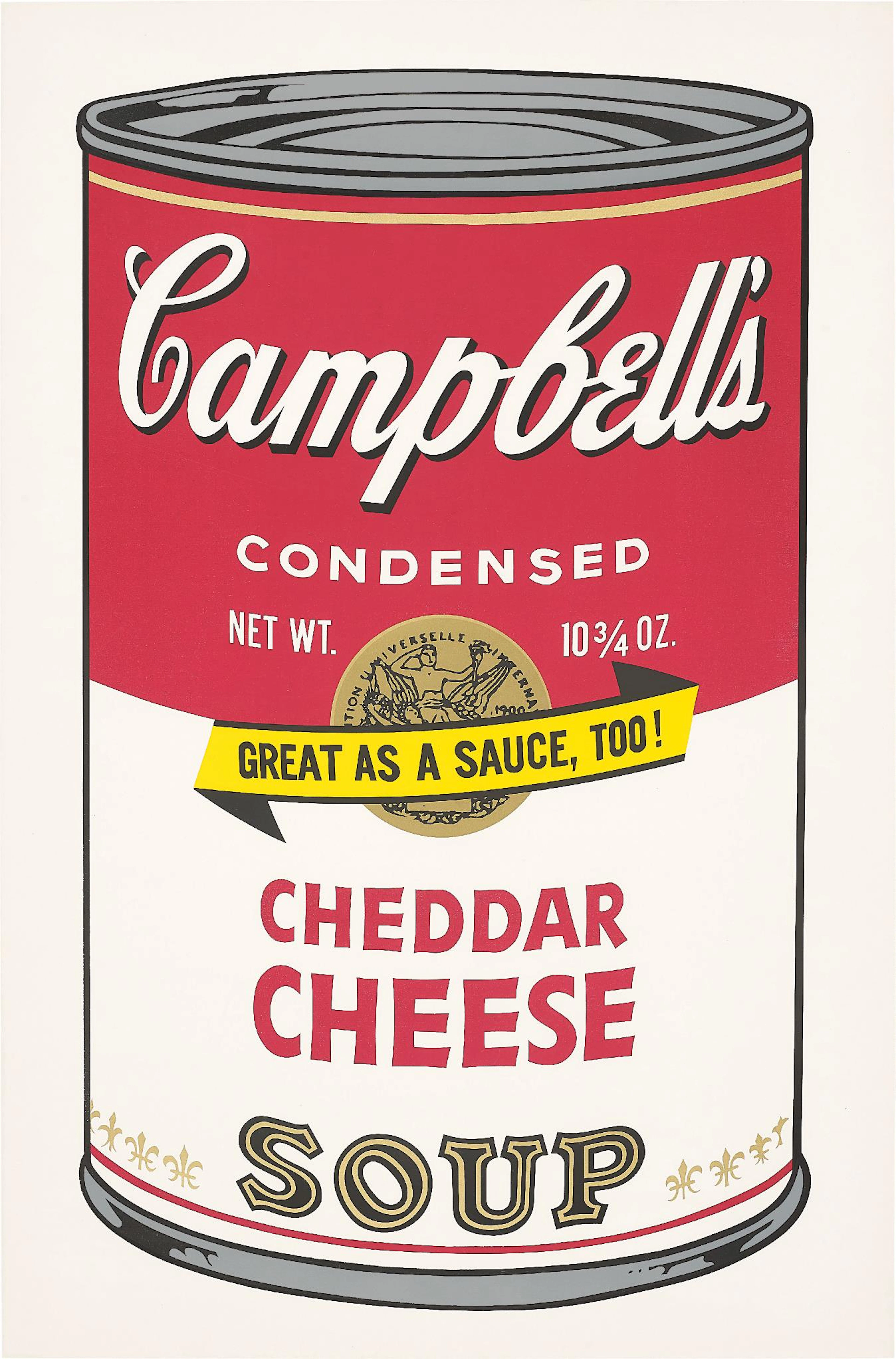 Cheddar Cheese, from Campbell's Soup II, 1969 – Andy Warhol