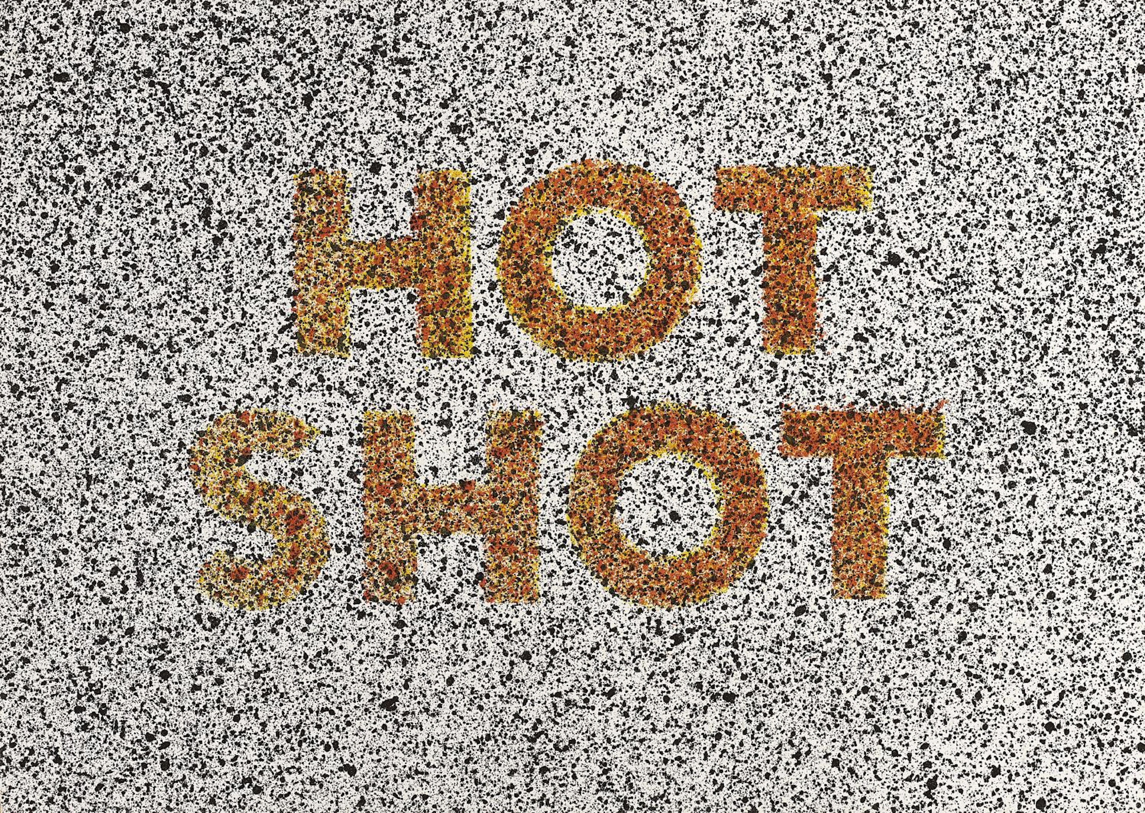 Hot Shot, from 18 Small Prints, 1973 – Ed Ruscha