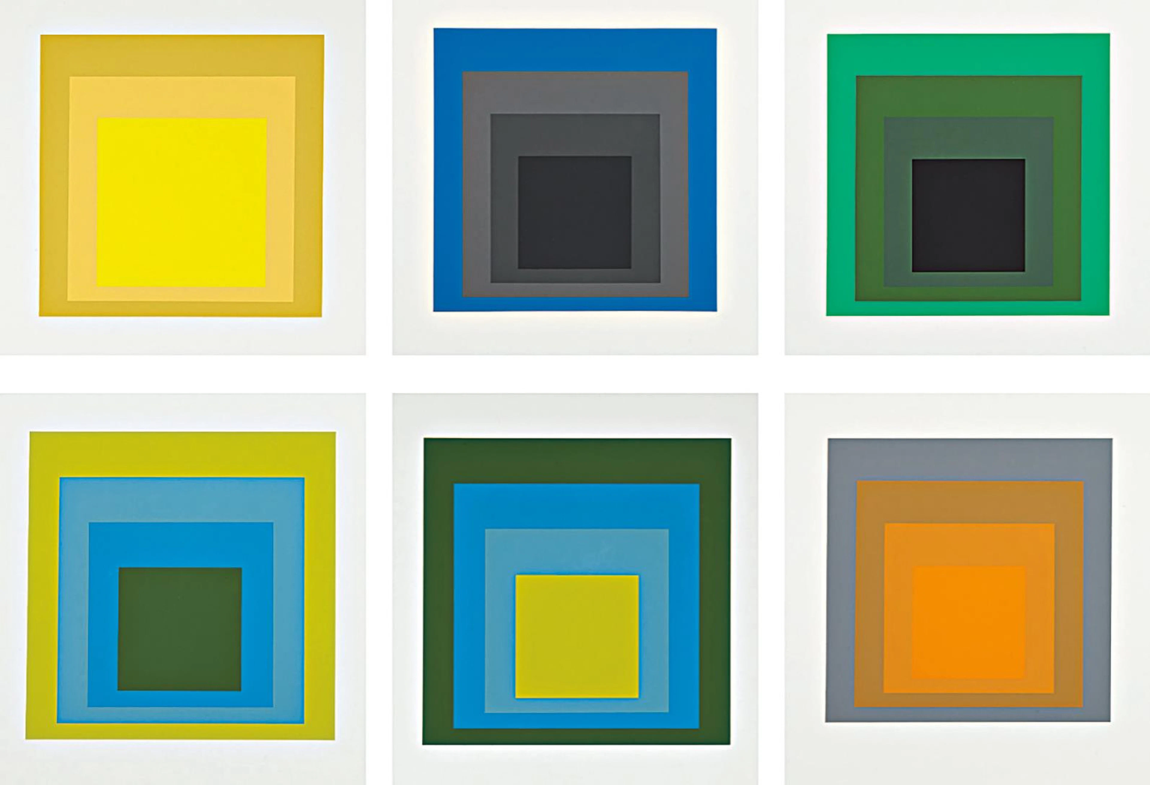 Formulation Articulation I & II, 1972 – Josef Albers