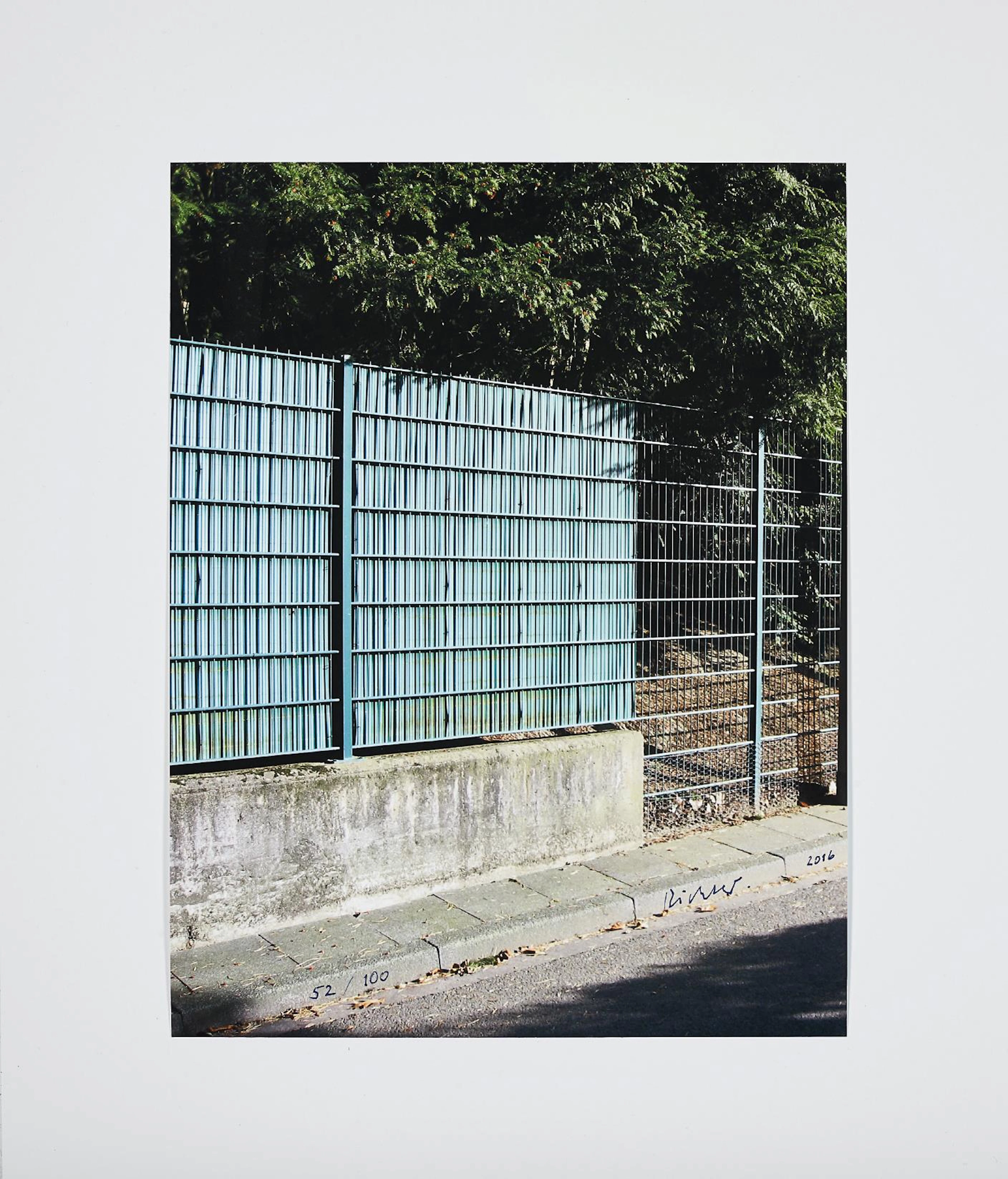 Zaun (Fence), 2016 – Gerhard Richter