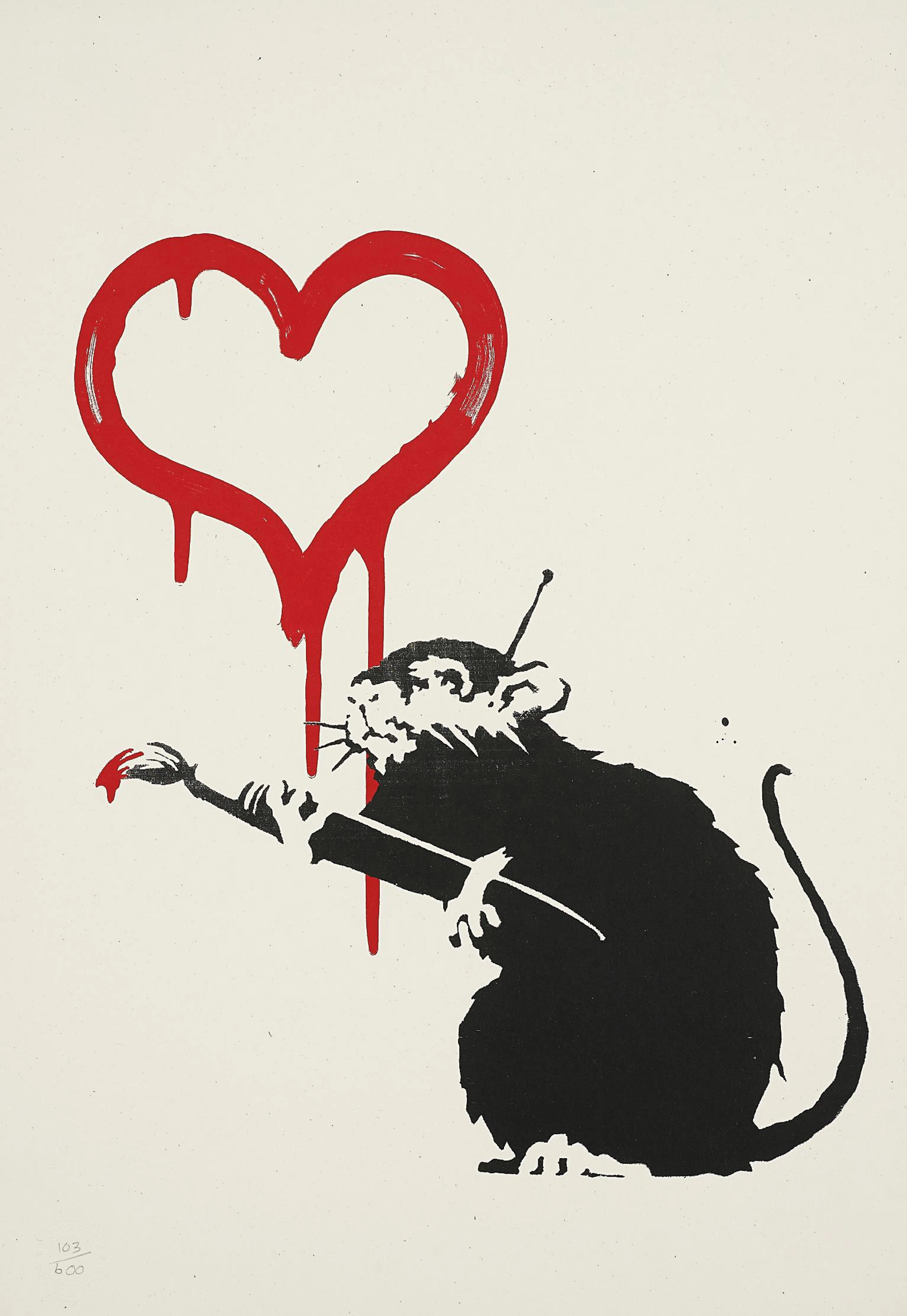 Love Rat, 2004 – Banksy