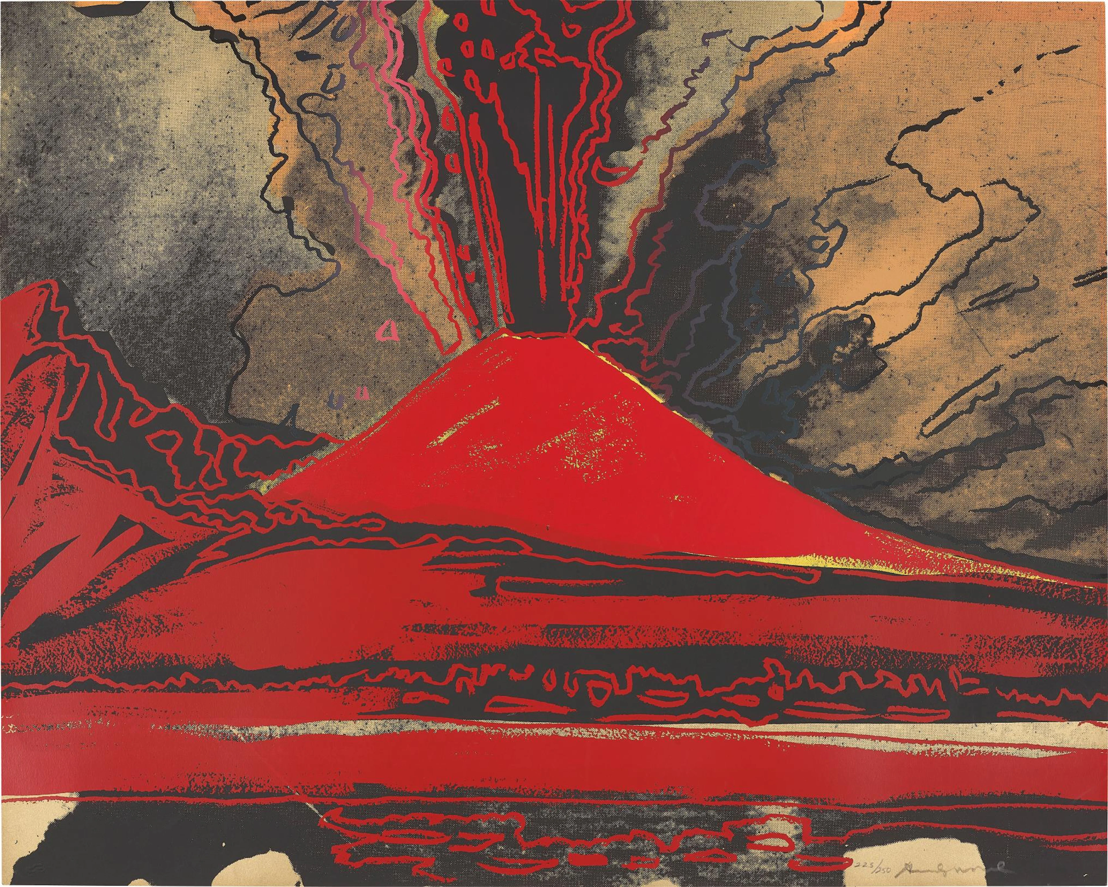 Vesuvius, 1985 – Andy Warhol