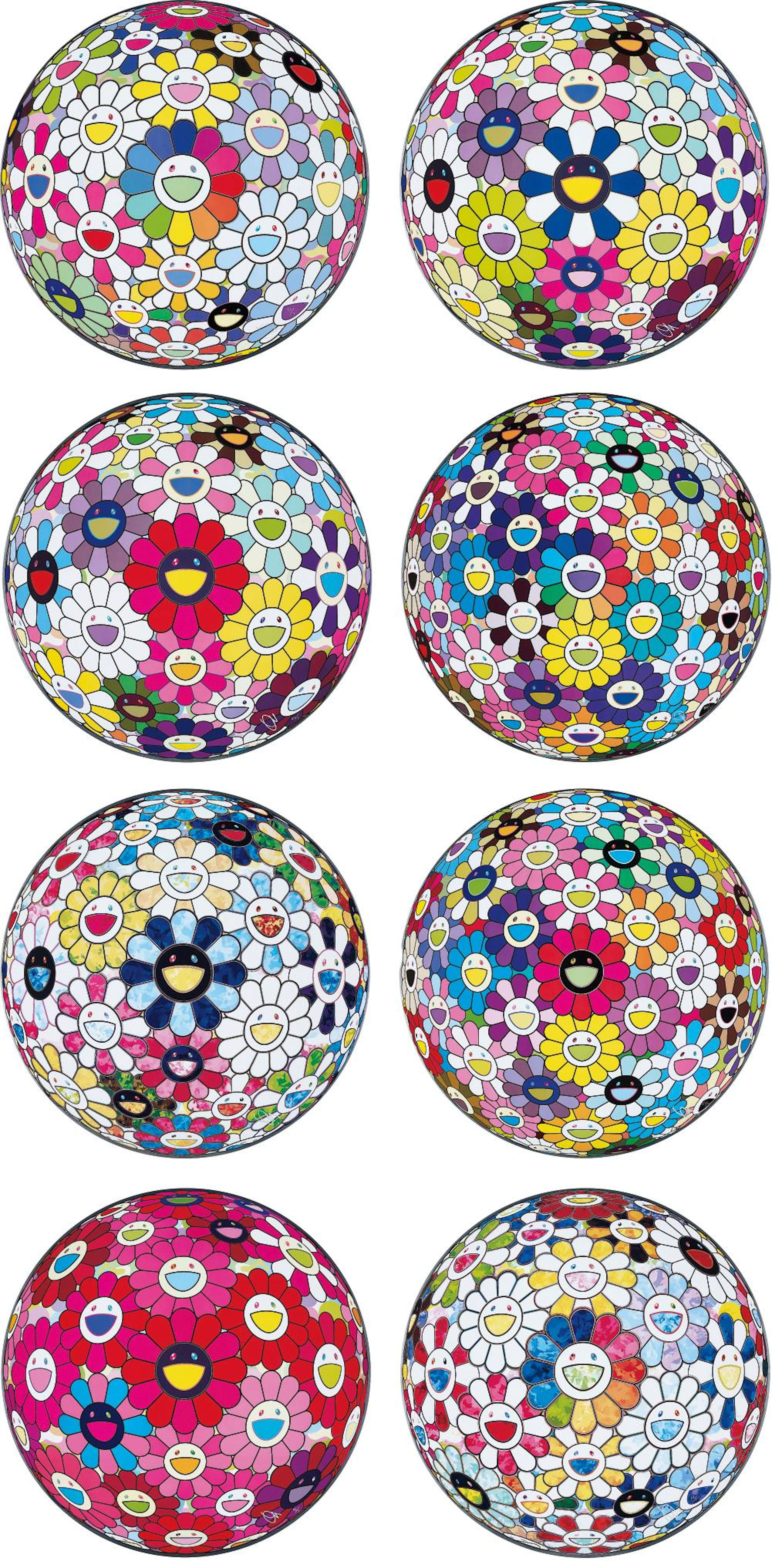 Flowerball: Want to Hold You; Awakening; Open Your Hands Wide; Thoughts on Matisse; The Flowerball’s Painterly Challenge; Flowerball Multicolor; Thoughts on Picasso; and Scenery with a Rainbow in the 