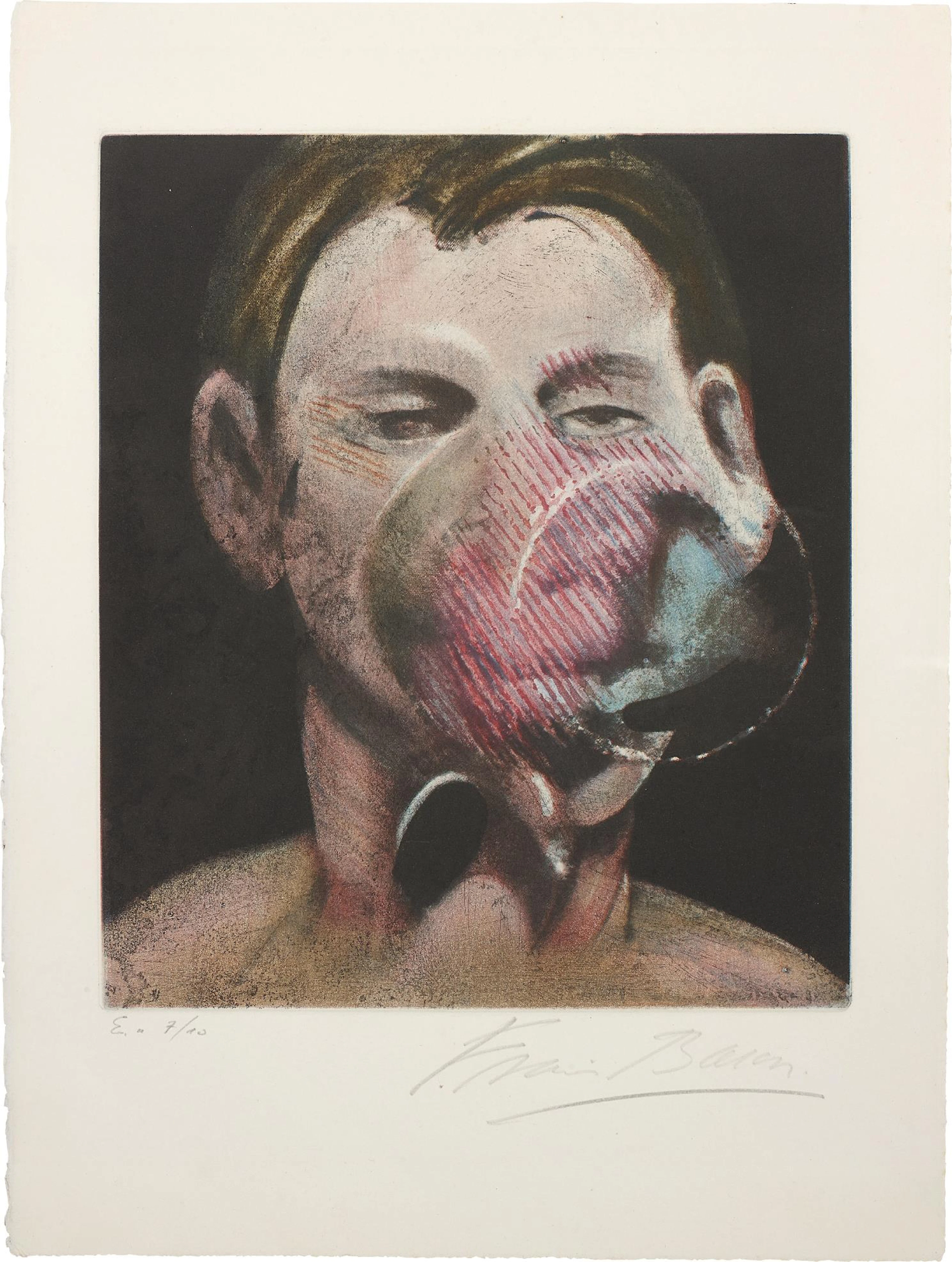 Portrait of Peter Beard, 1976 – Francis Bacon