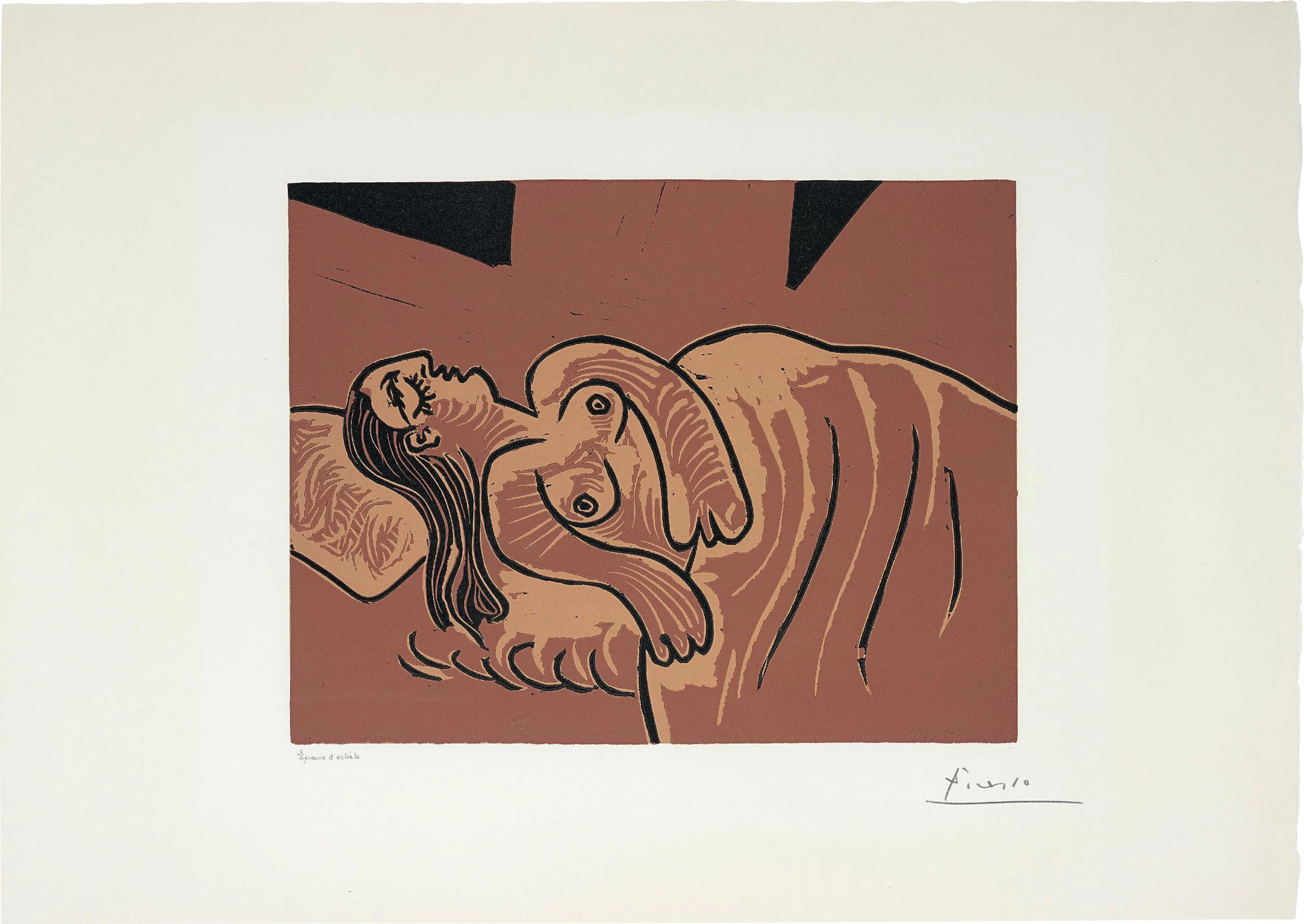 Femme Endormie (Sleeping Woman), 1962 – Pablo Picasso