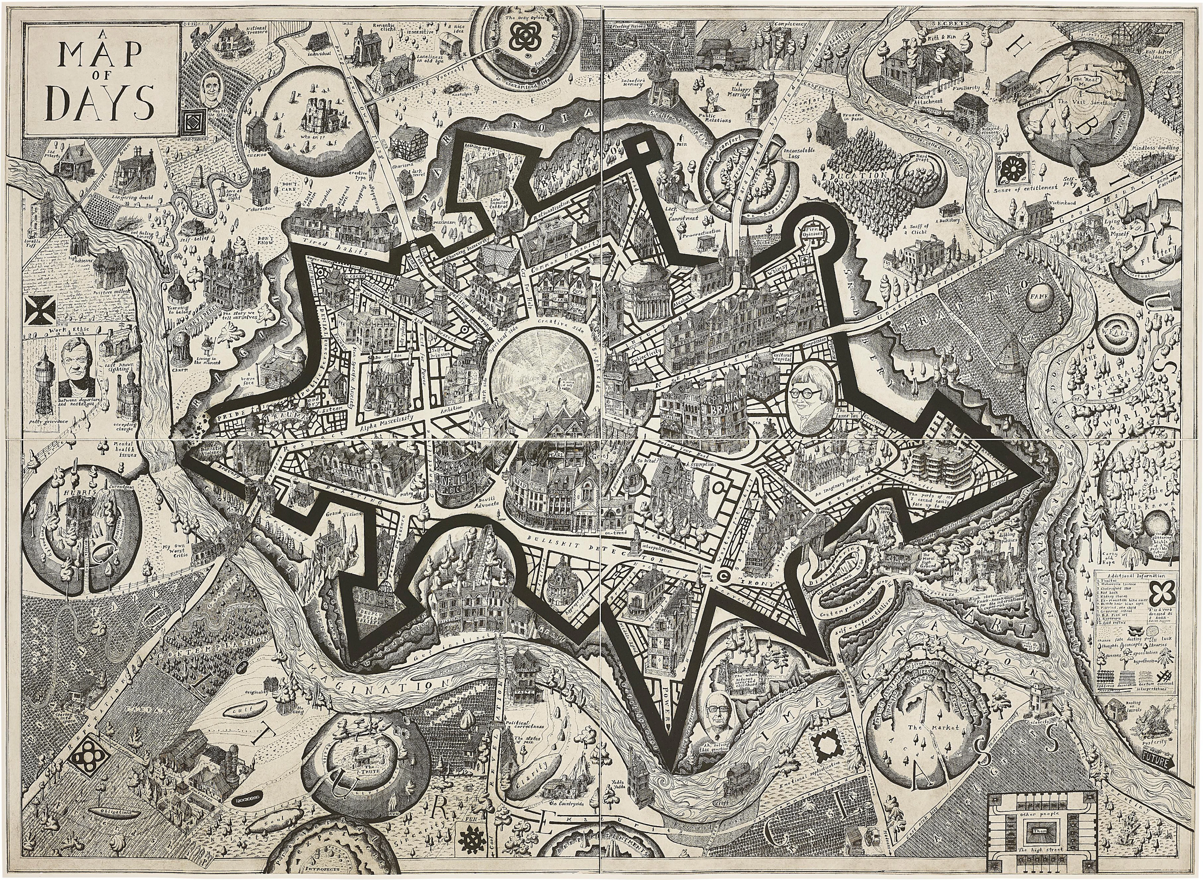 Map of Days, 2013 – Grayson Perry