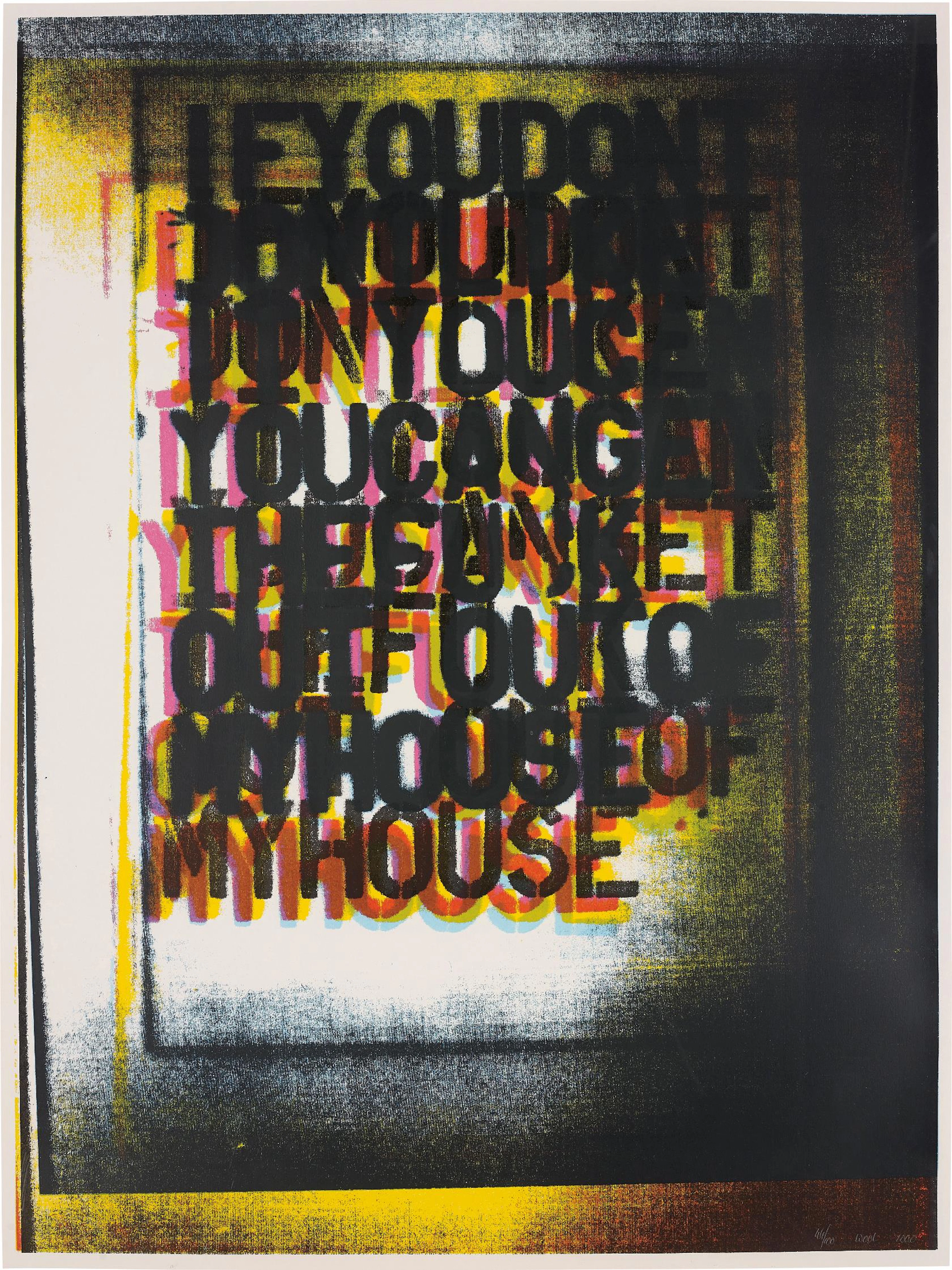My House I, 2000 – Christopher Wool