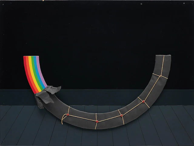 Dark Rainbow Present, 1978 – Patrick Hughes