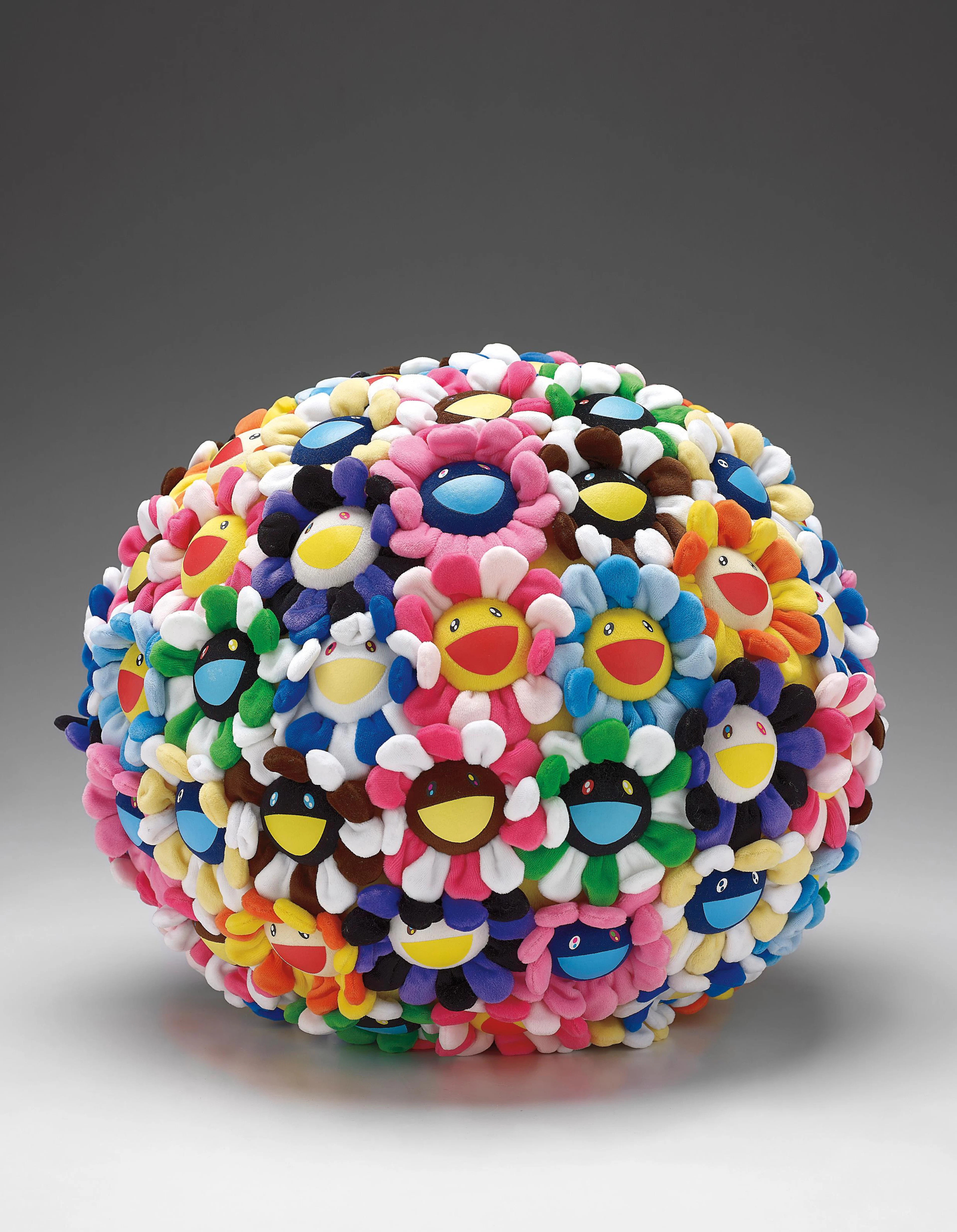 Plush Flowerball, 2008 – Takashi Murakami