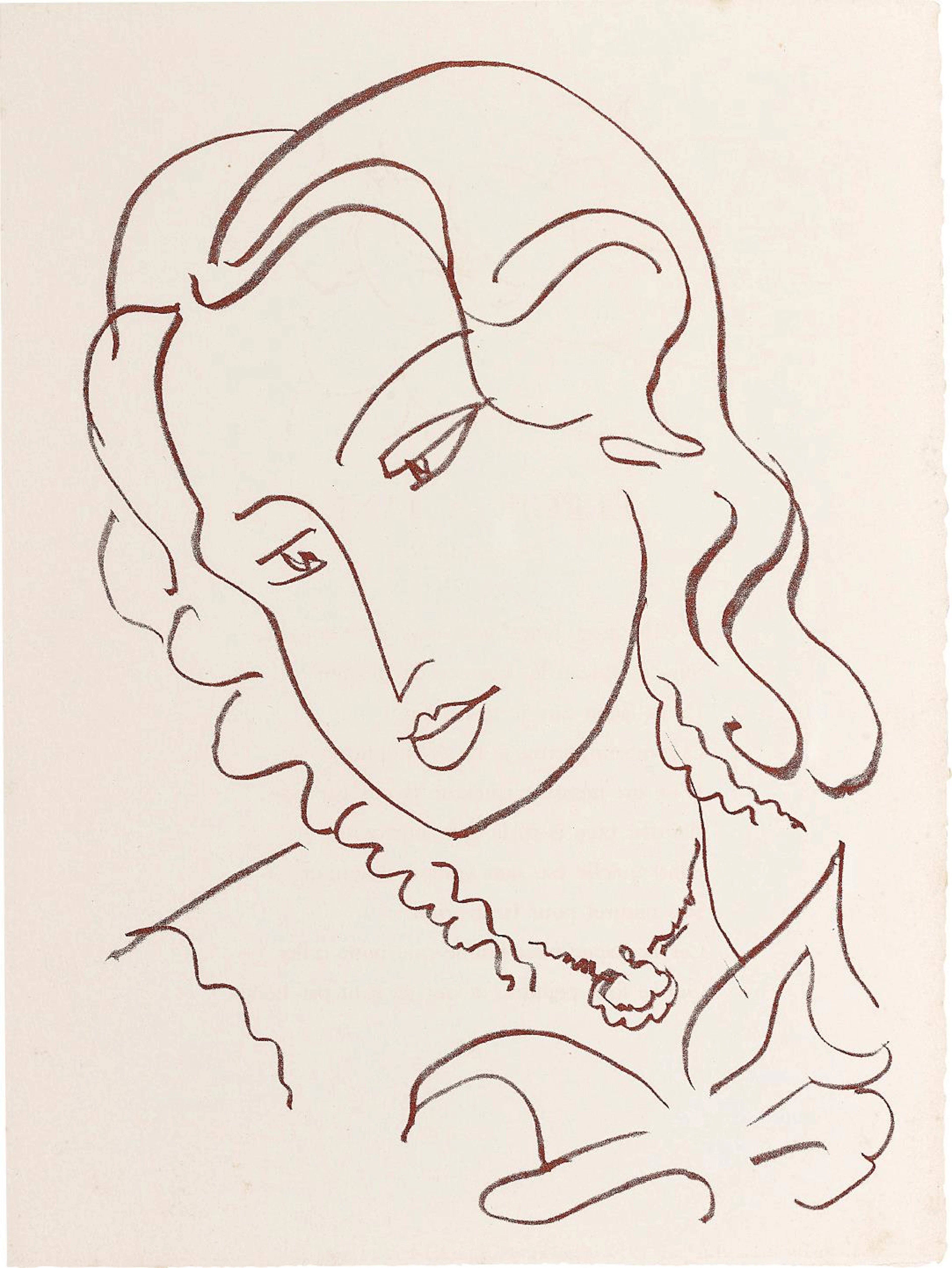 Florilège des amours de Ronsard (Anthology of Love, by Ronsard), 1949 – Henri Matisse