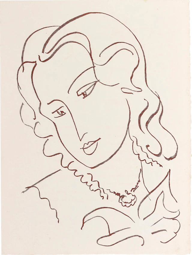 Florilège des amours de Ronsard (Anthology of Love, by Ronsard), 1949 – Henri Matisse