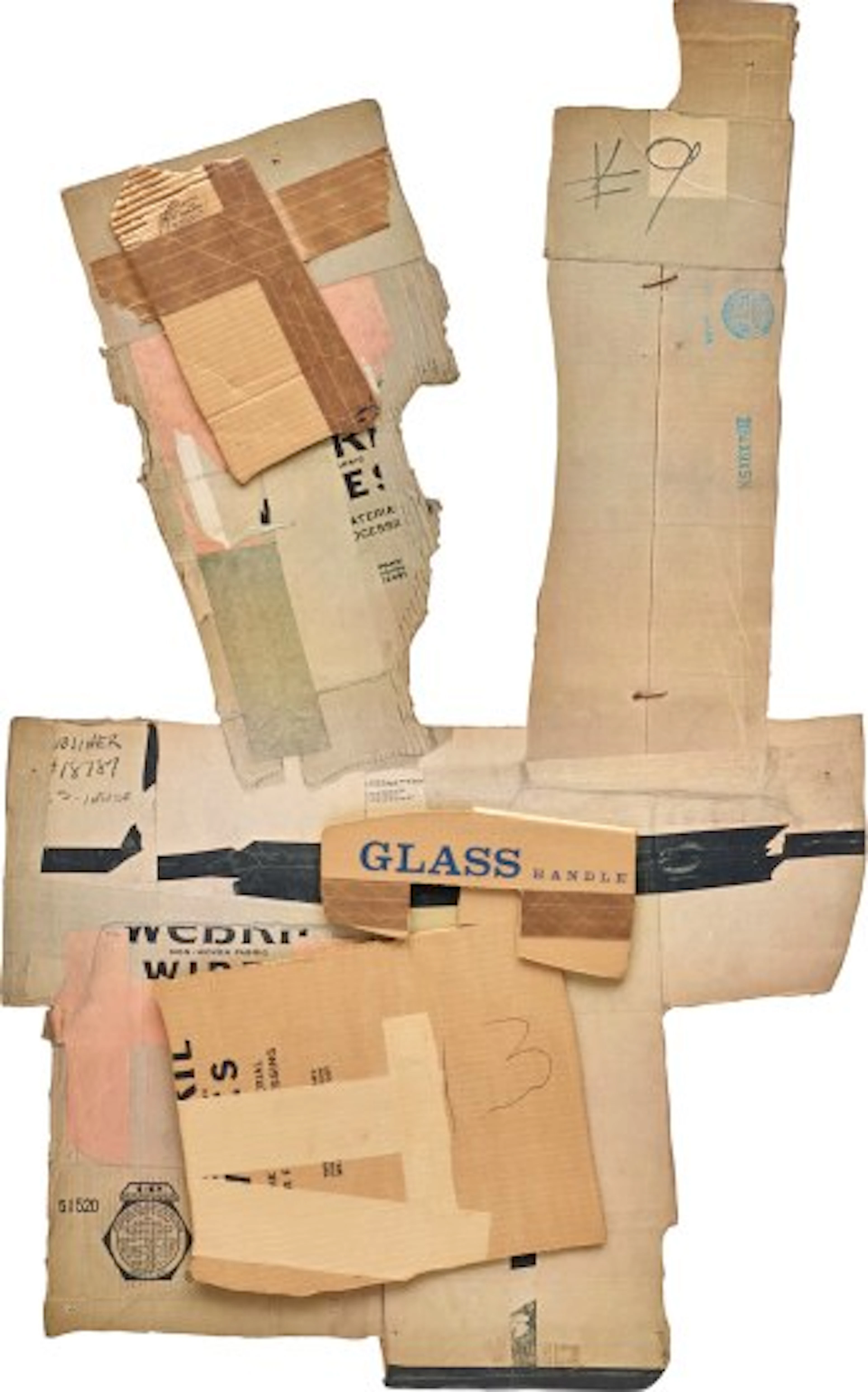 Robert Rauschenberg - Cardbird II, from Cardbird Series