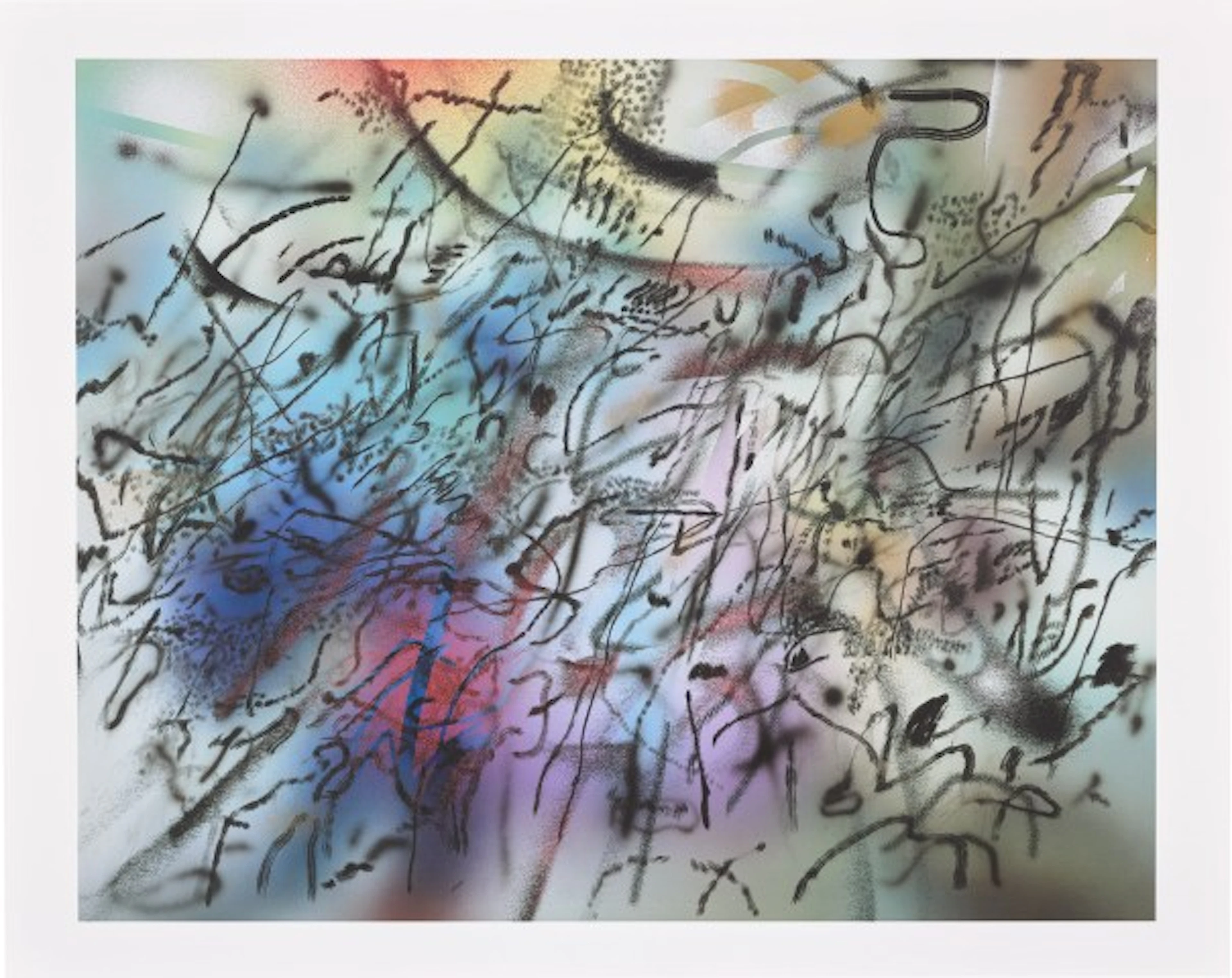 Julie Mehretu - Among the Multitude III