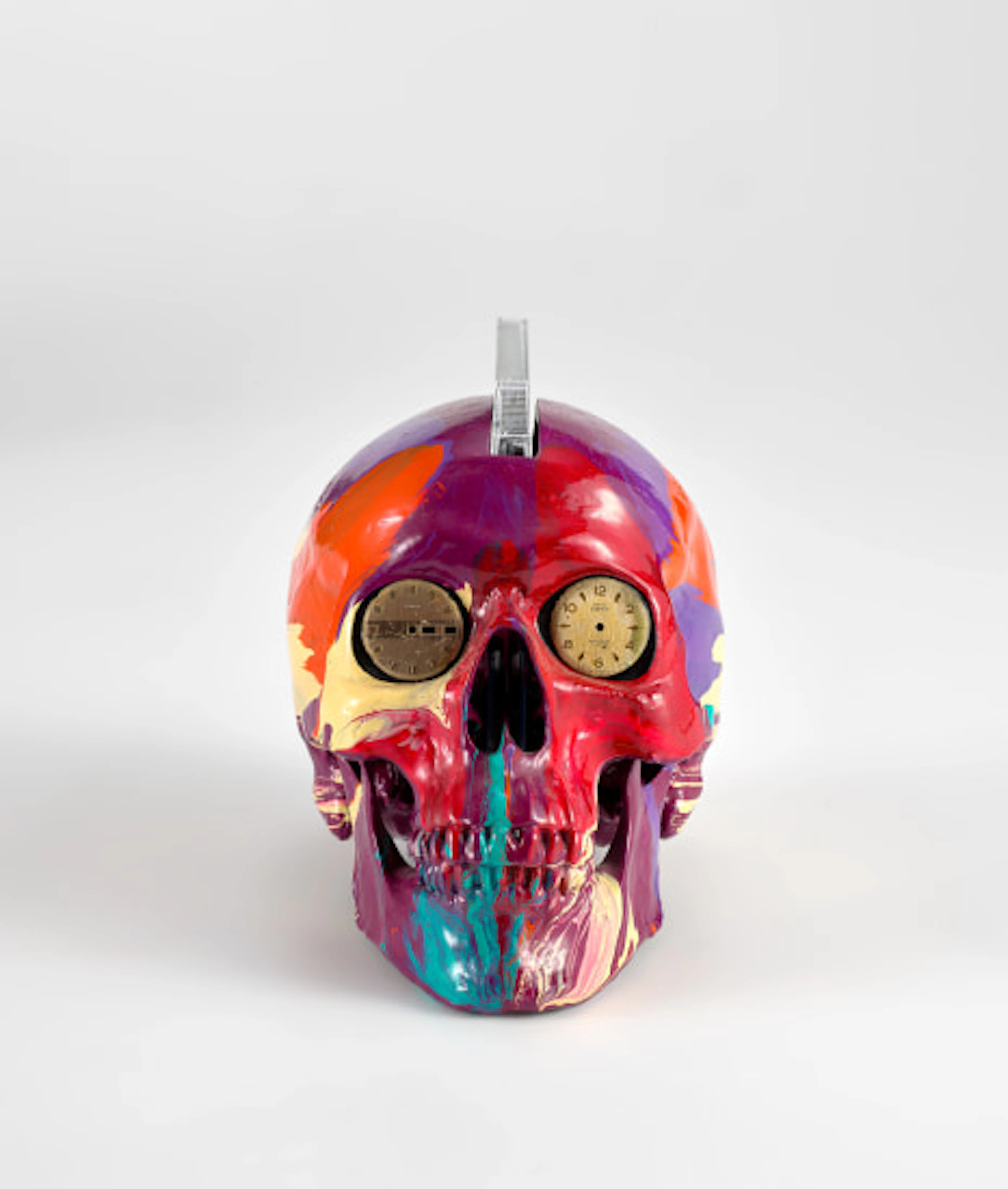 Damien Hirst - The Hours Spin Skull